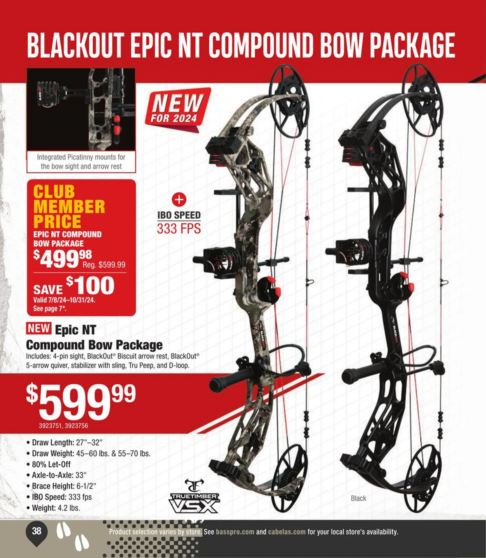 Weekly ad Bass Pro Current weekly ad from July 31 to August 14 2024 - Page 38