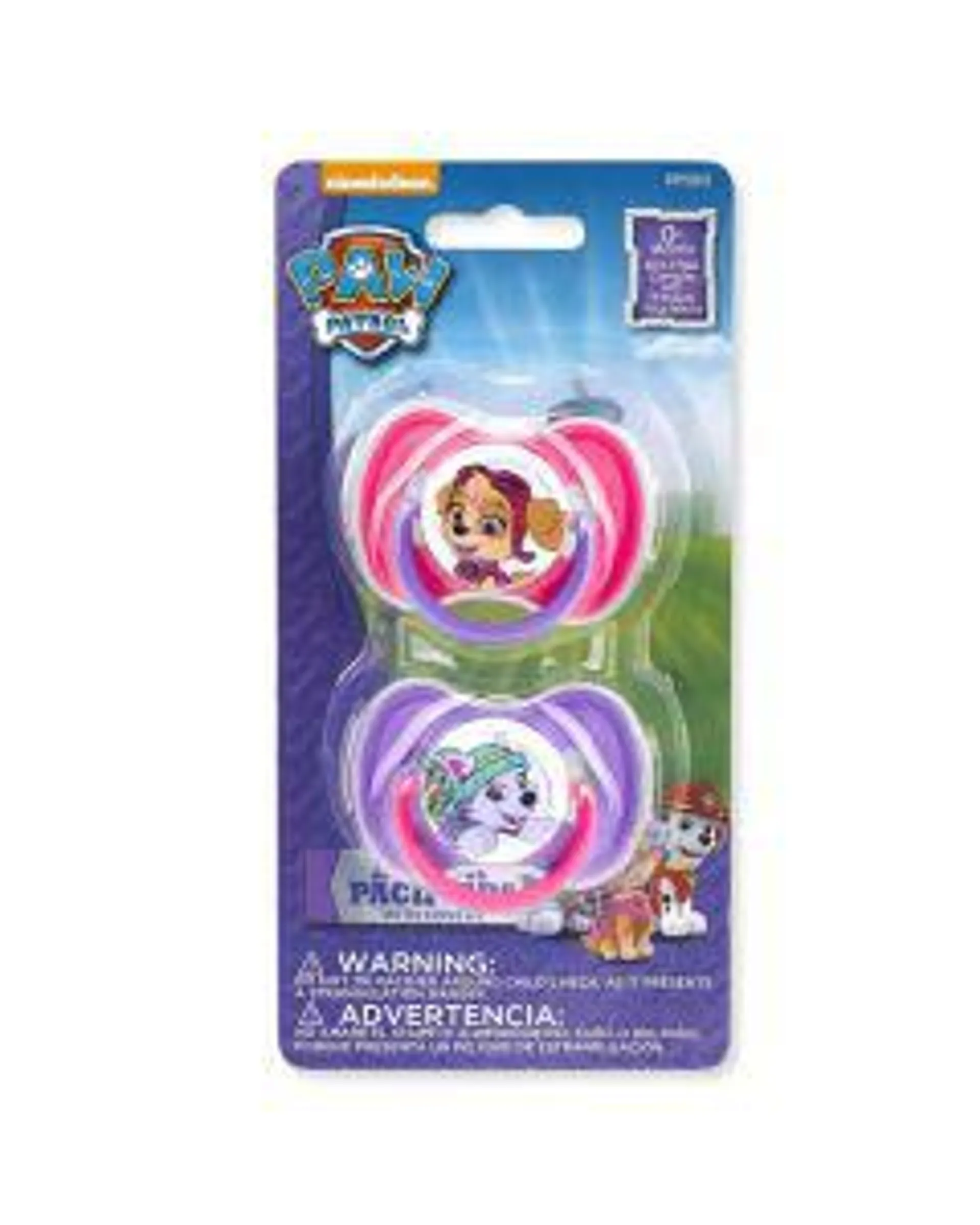 Paw Patrol Pacifier, 2 ct