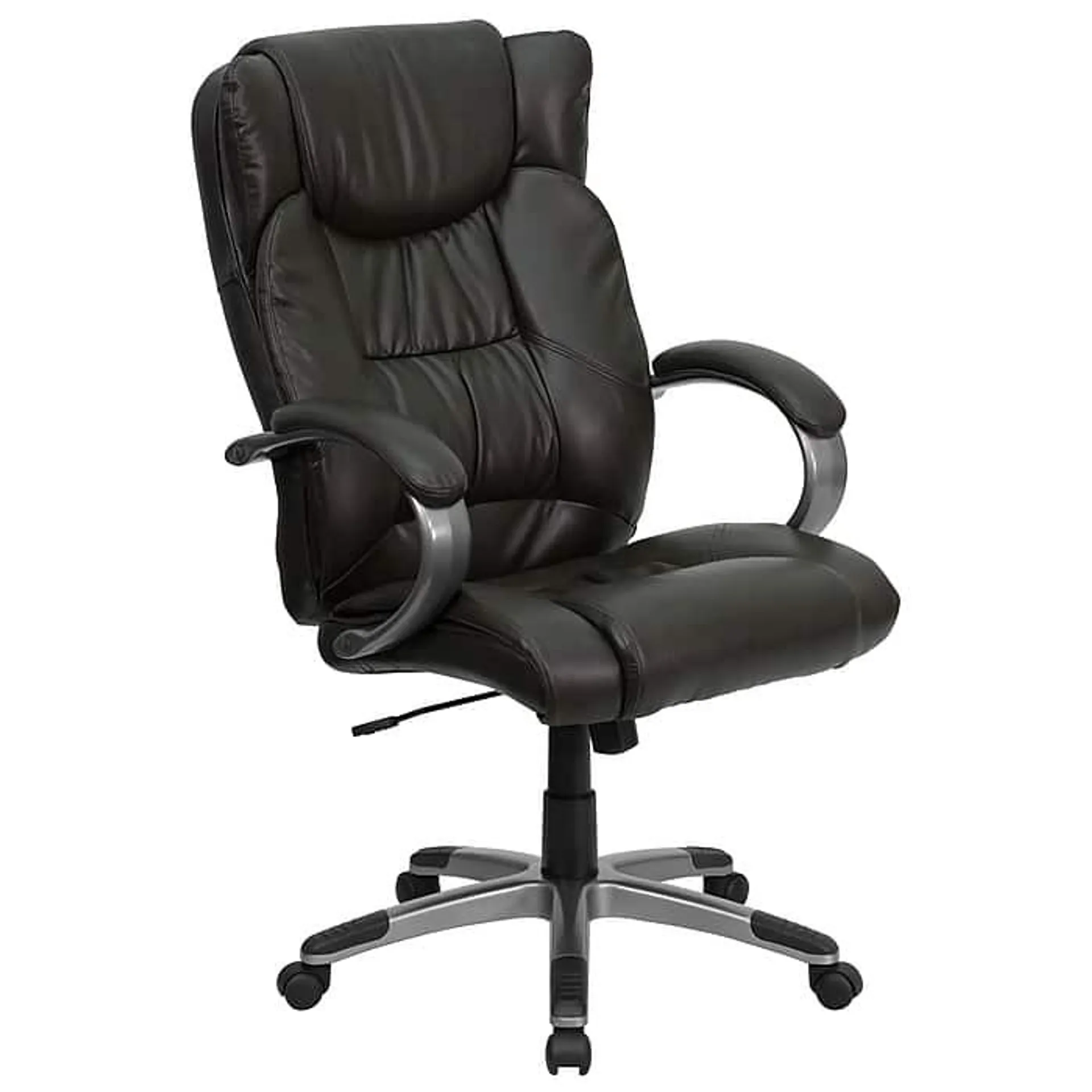 Flash Furniture Hansel Ergonomic LeatherSoft Swivel High Back Executive Office Chair,