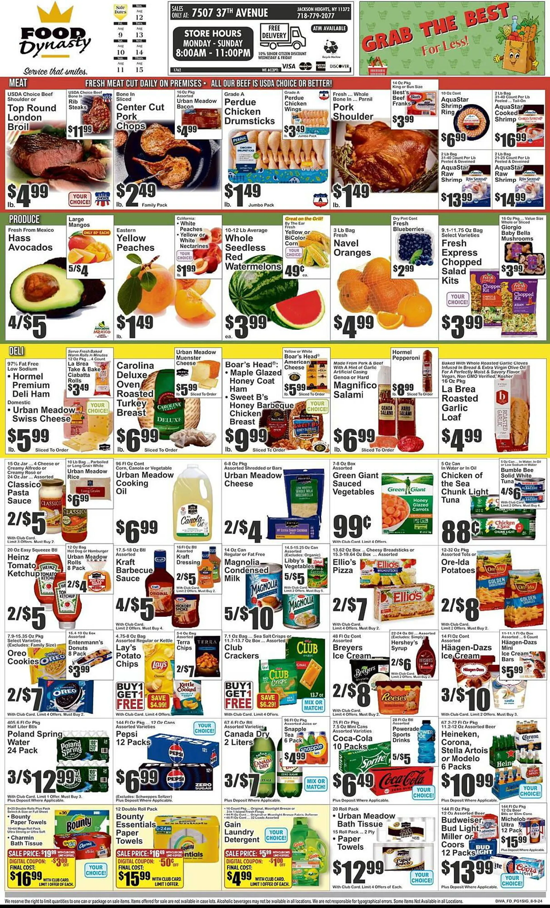 Almontes Food Dynasty Marketplace Weekly Ad - 1