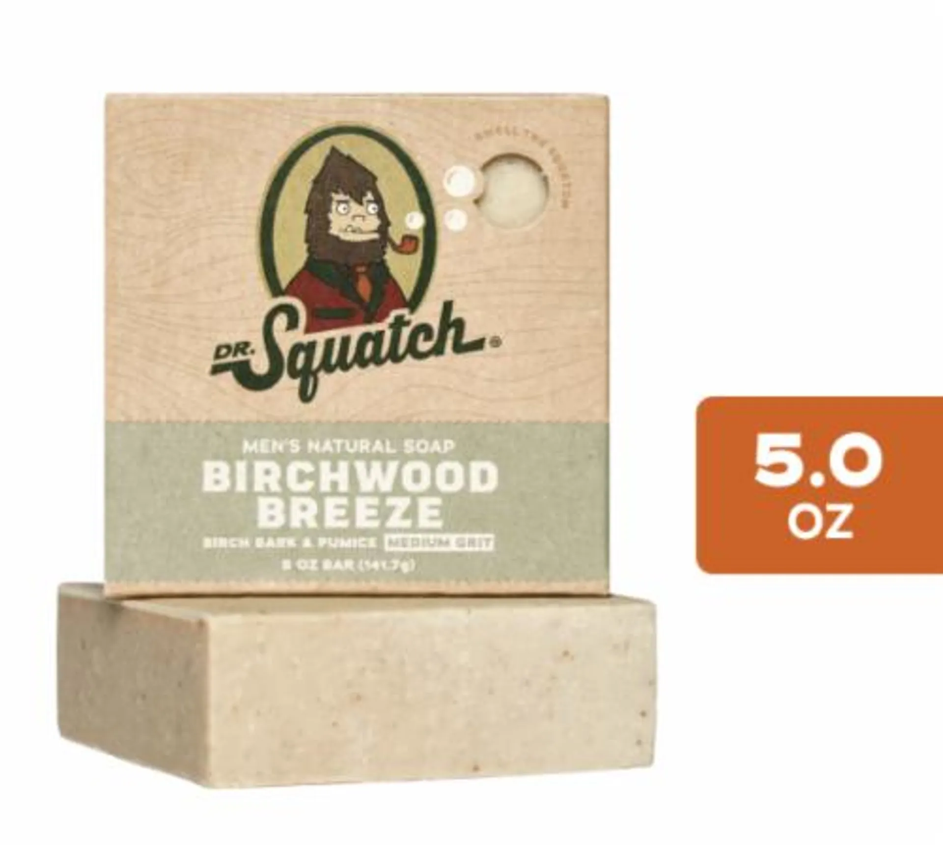 Dr. Squatch® Bar Soap Birchwood Breeze