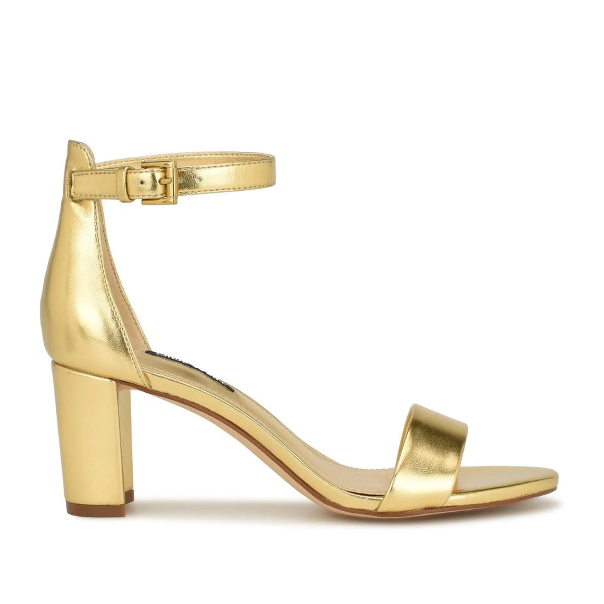 Pruce Ankle Strap Block Heel Sandals