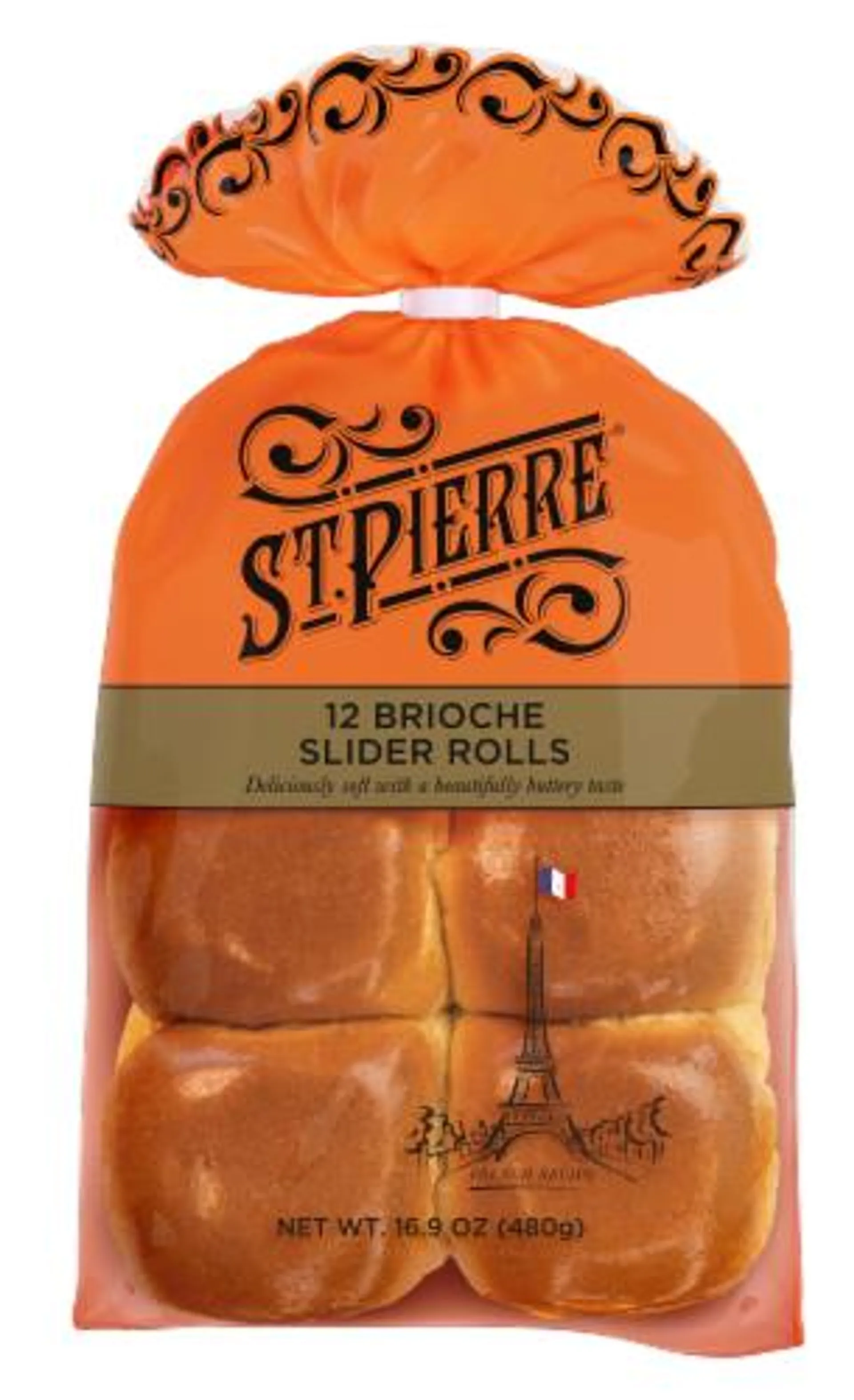 St Pierre® Brioche Slider Rolls