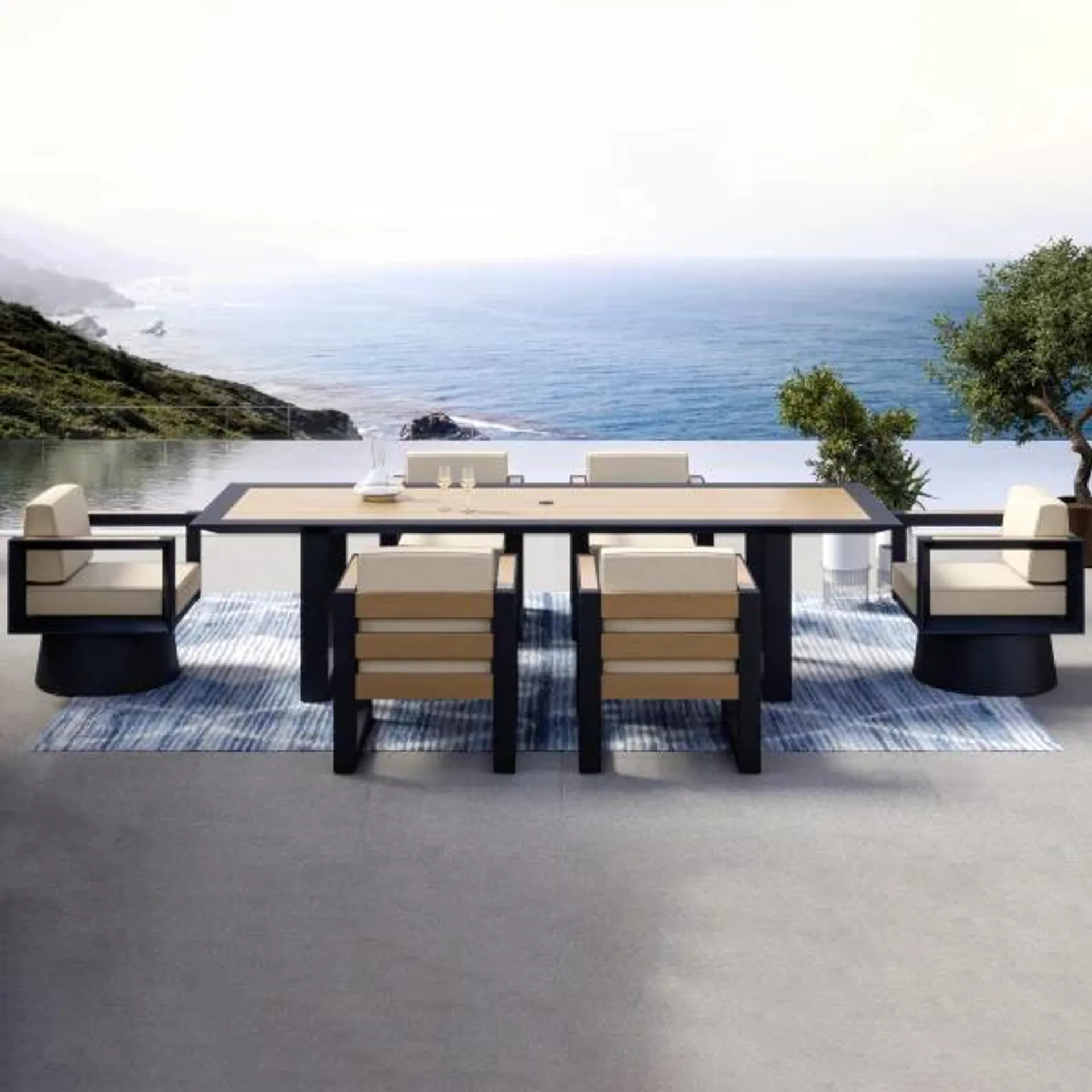 Mirador Sanibel 7-piece Patio Dining Set