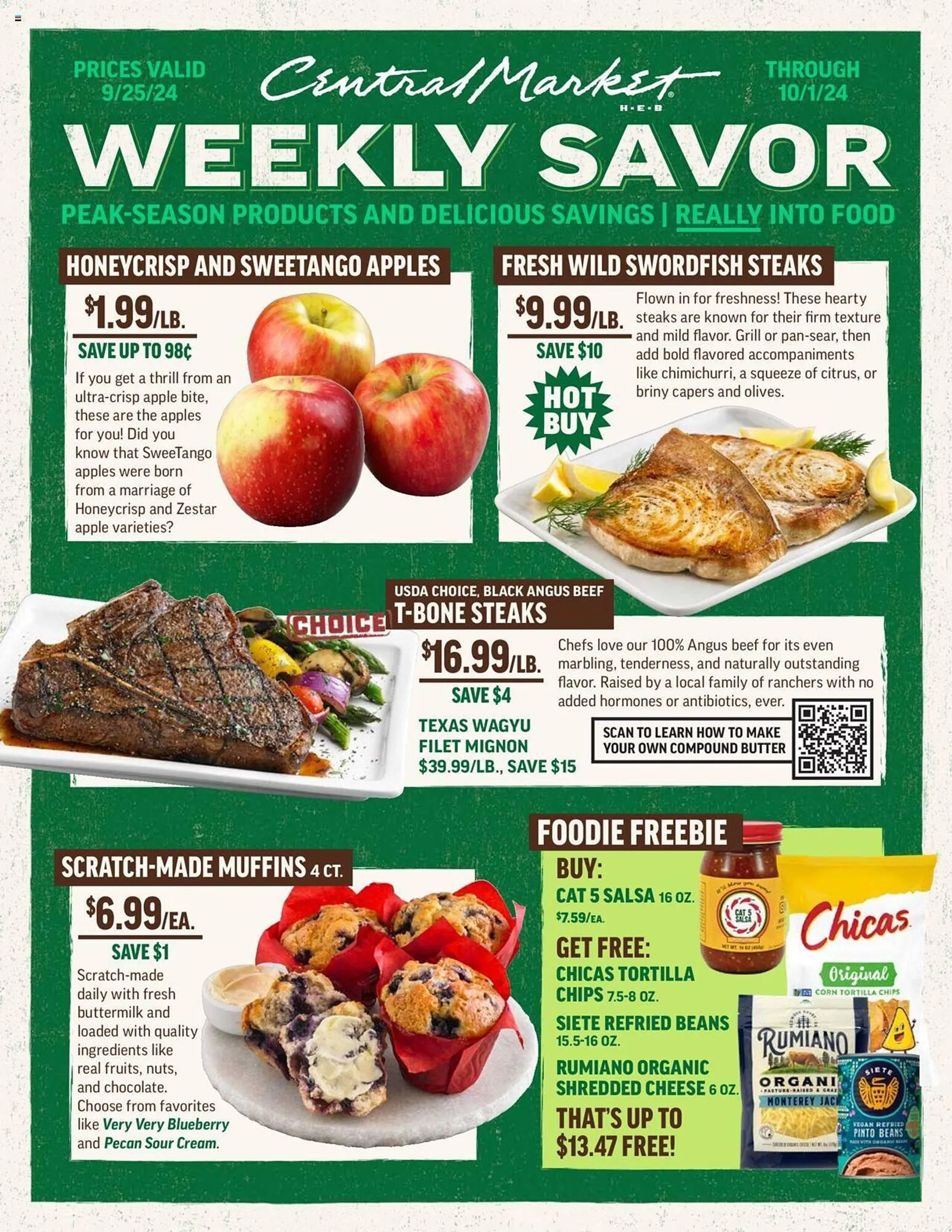 Central Market Weekly Ad - 1