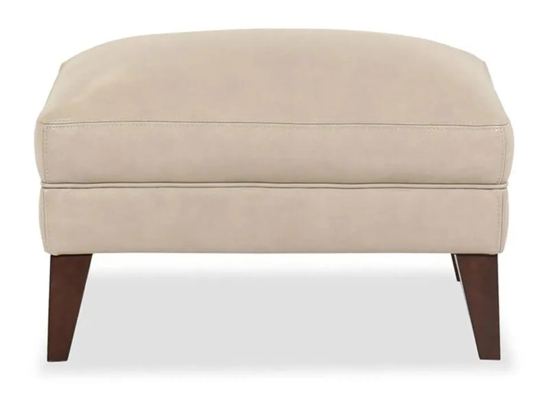 Manhattan Ottoman in Pebble