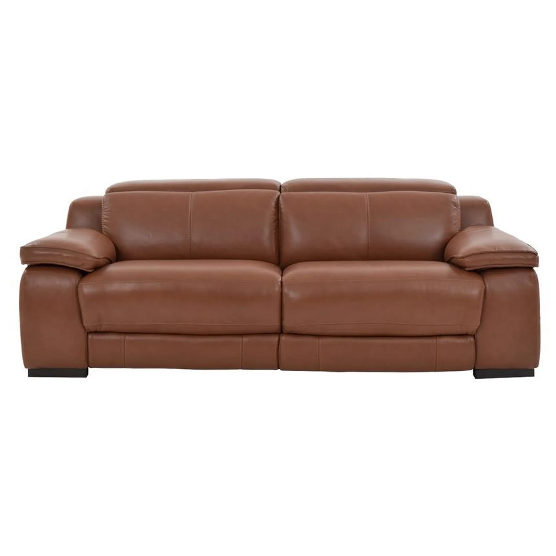 Gian Marco Tan Leather Power Reclining Sofa