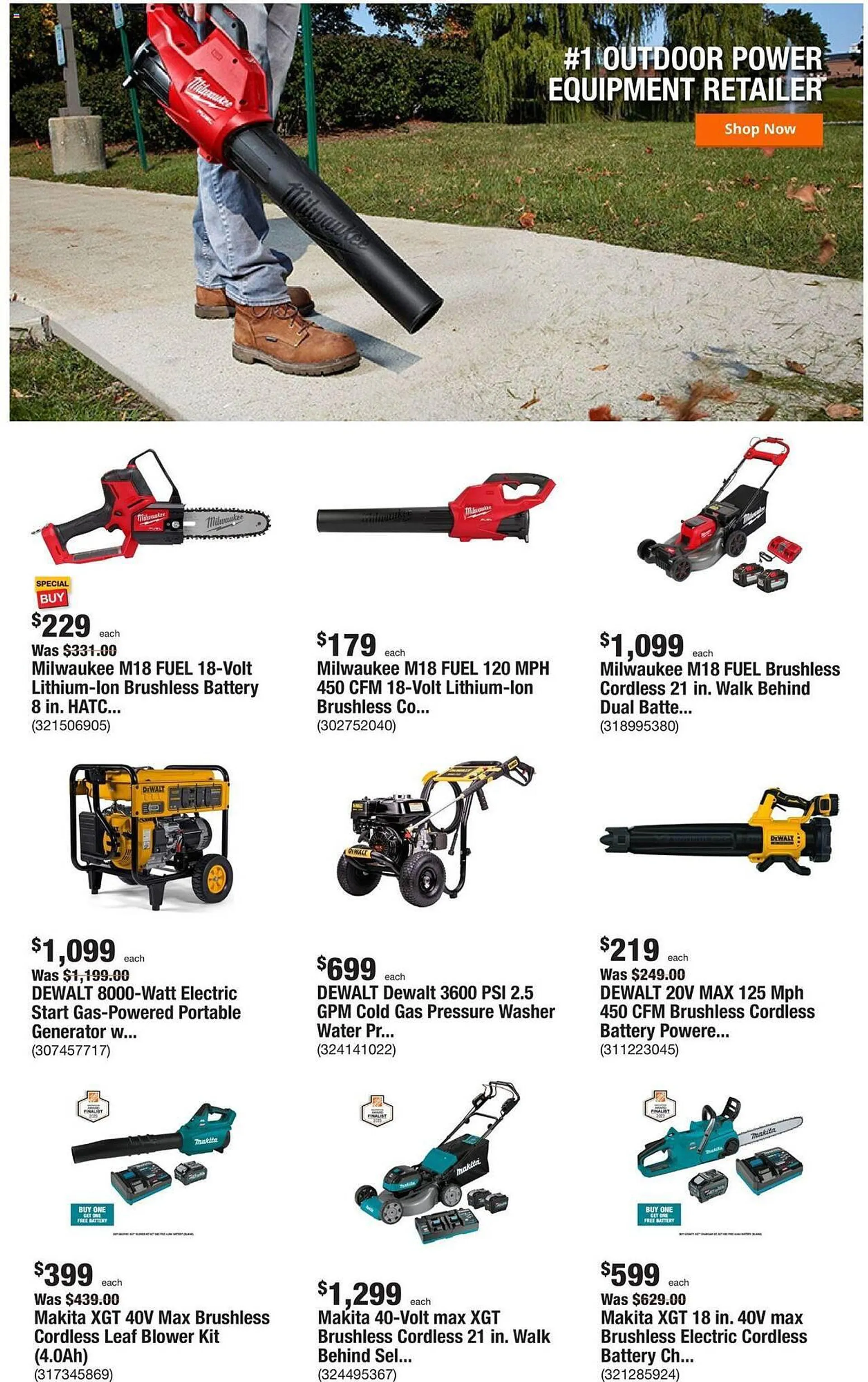 Weekly ad The Home Depot Weekly Ad from January 1 to January 8 2024 - Page 5