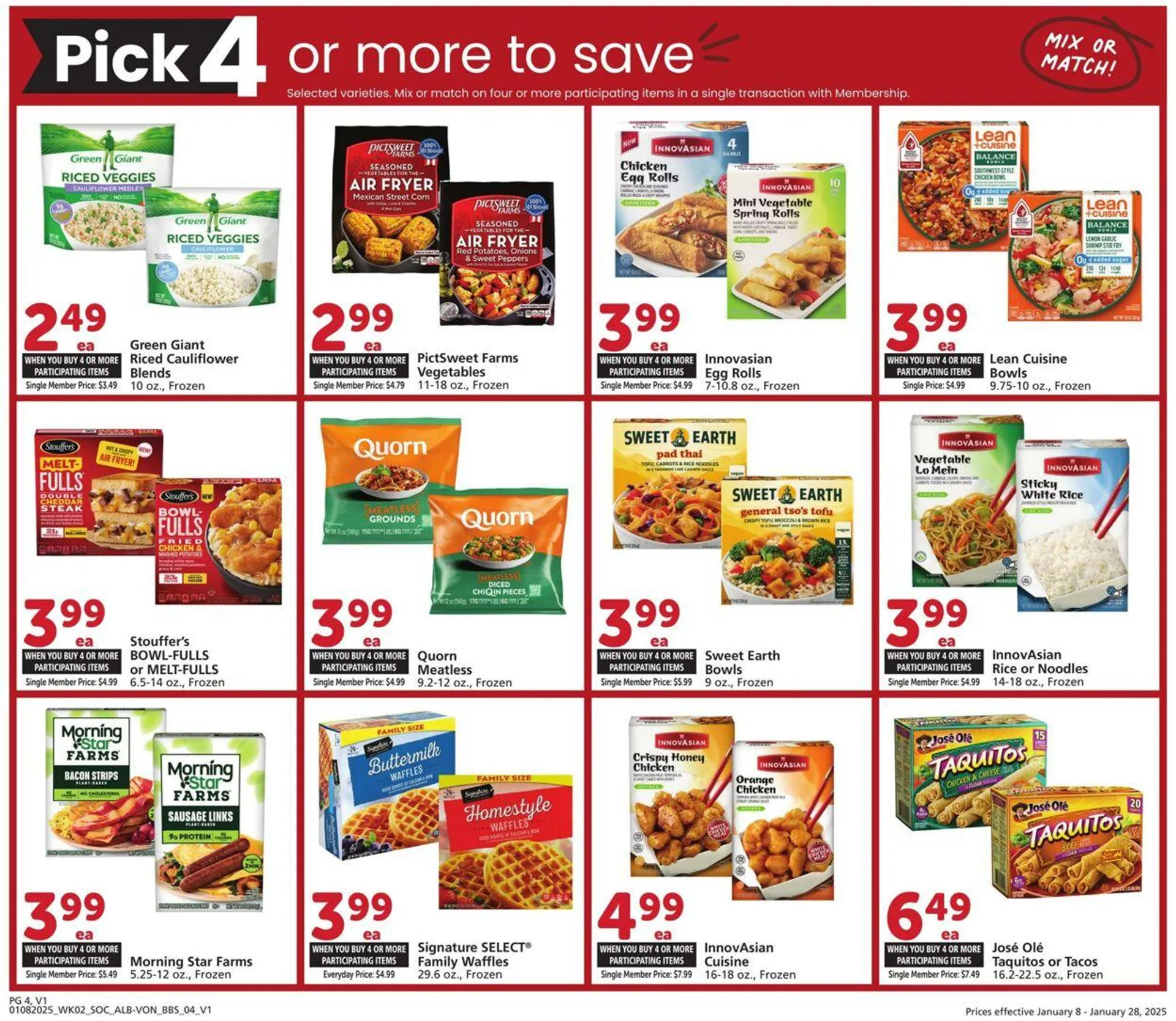 Weekly ad Vons Current weekly ad from January 8 to January 31 2025 - Page 4