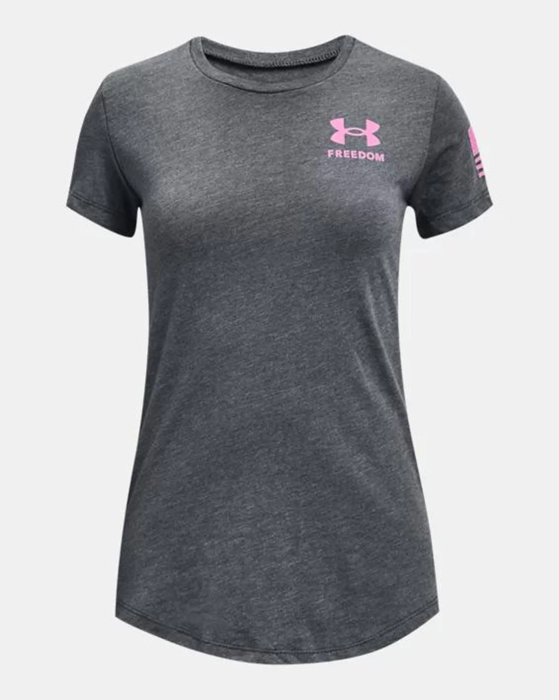 Girls' UA Freedom Flag T-Shirt