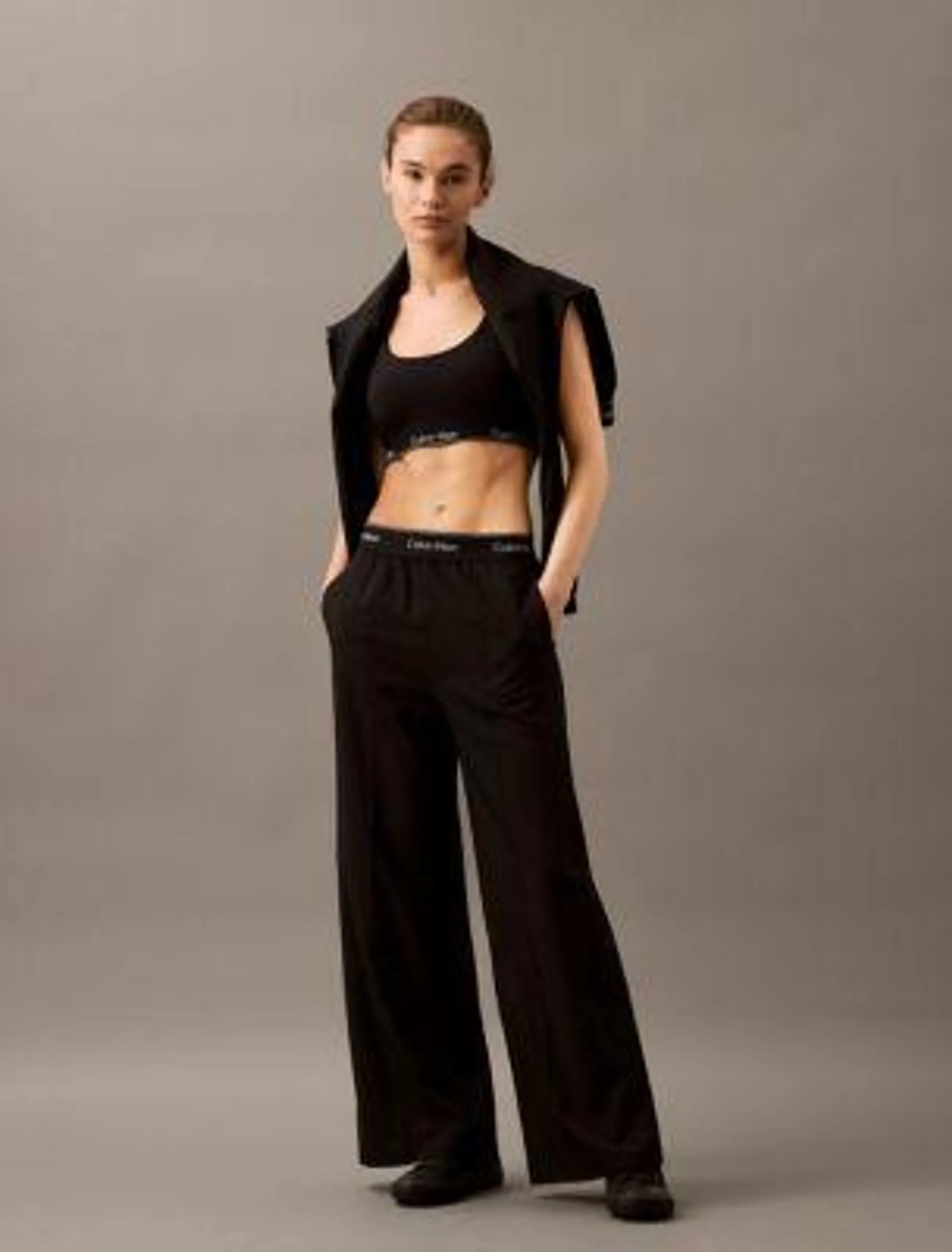 Modern Sport Wide Leg Track Pants