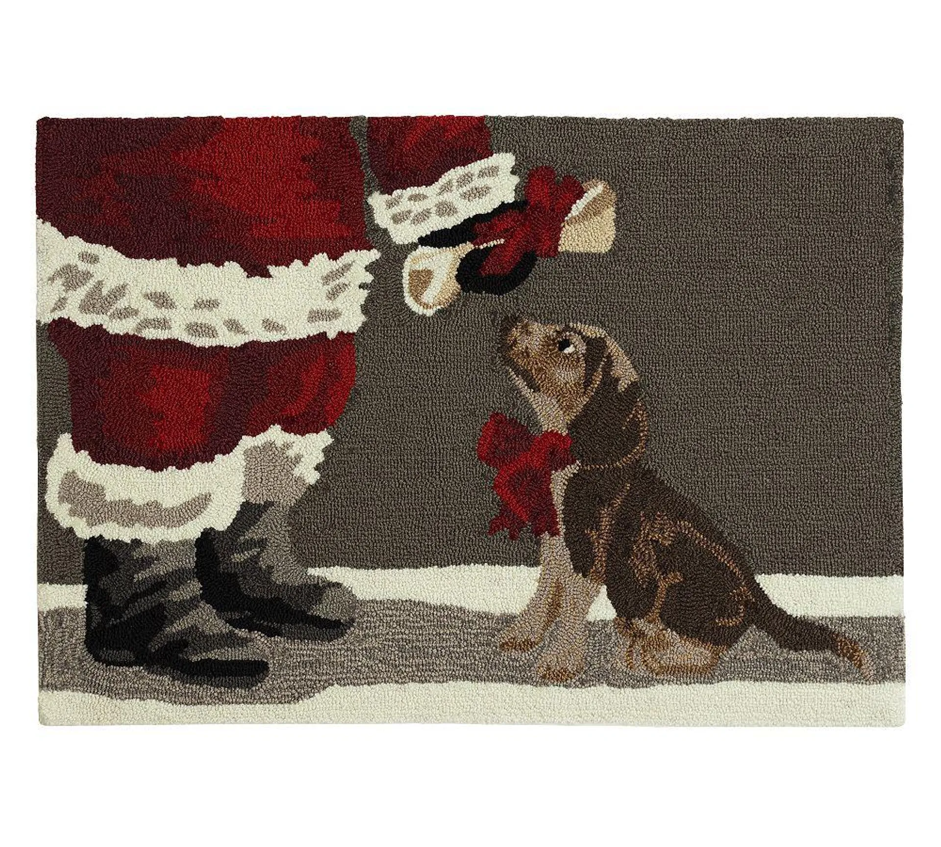 Festive Pup Doormat