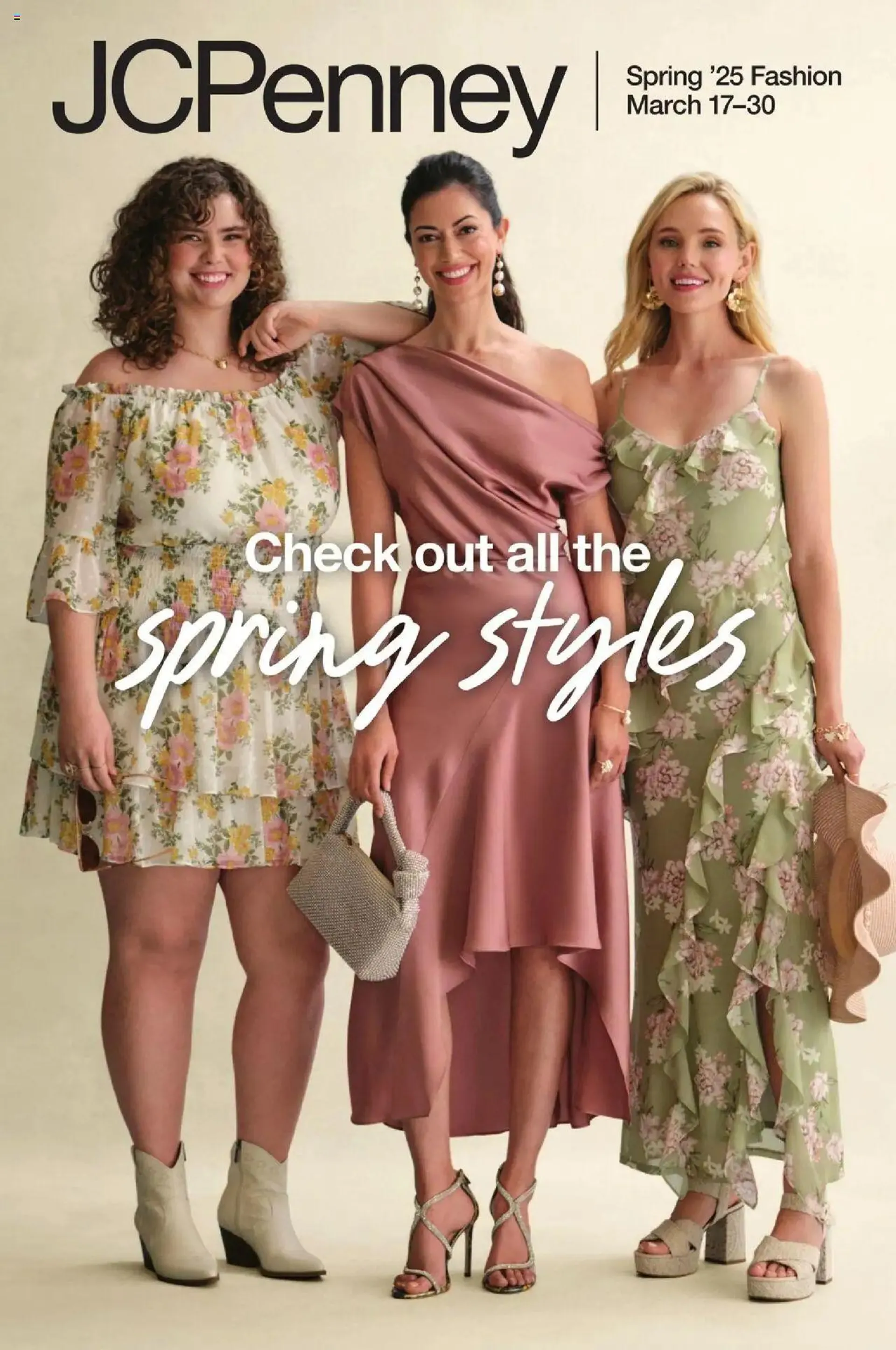 Weekly ad JCPenney Spring Styles from March 17 to March 30 2025 - Page 1