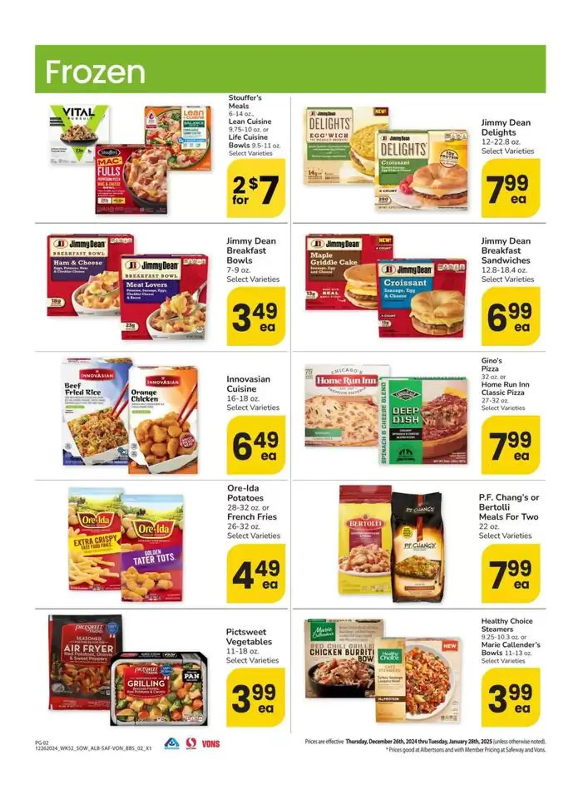 Weekly ad Albertsons - Southwest - BBS from December 26 to January 28 2025 - Page 2