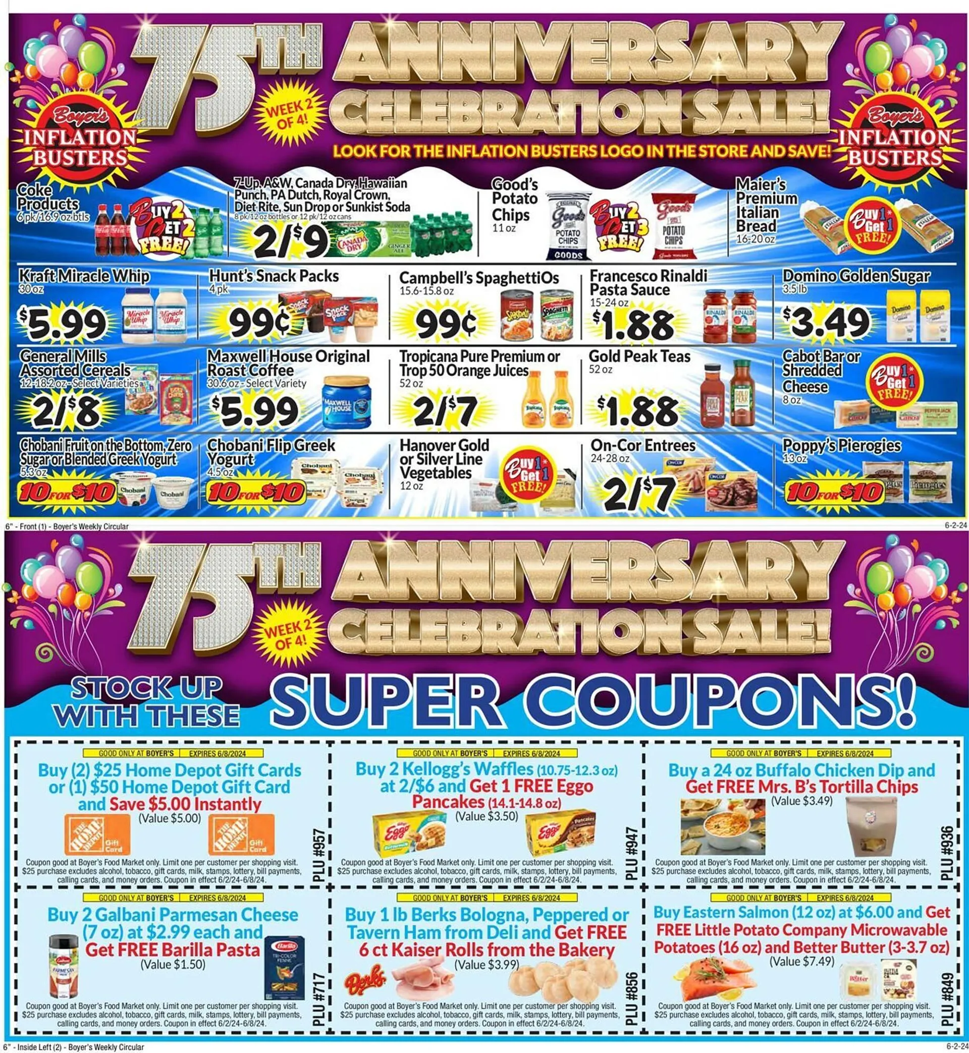 Boyers Food Markets Weekly Ad - 1