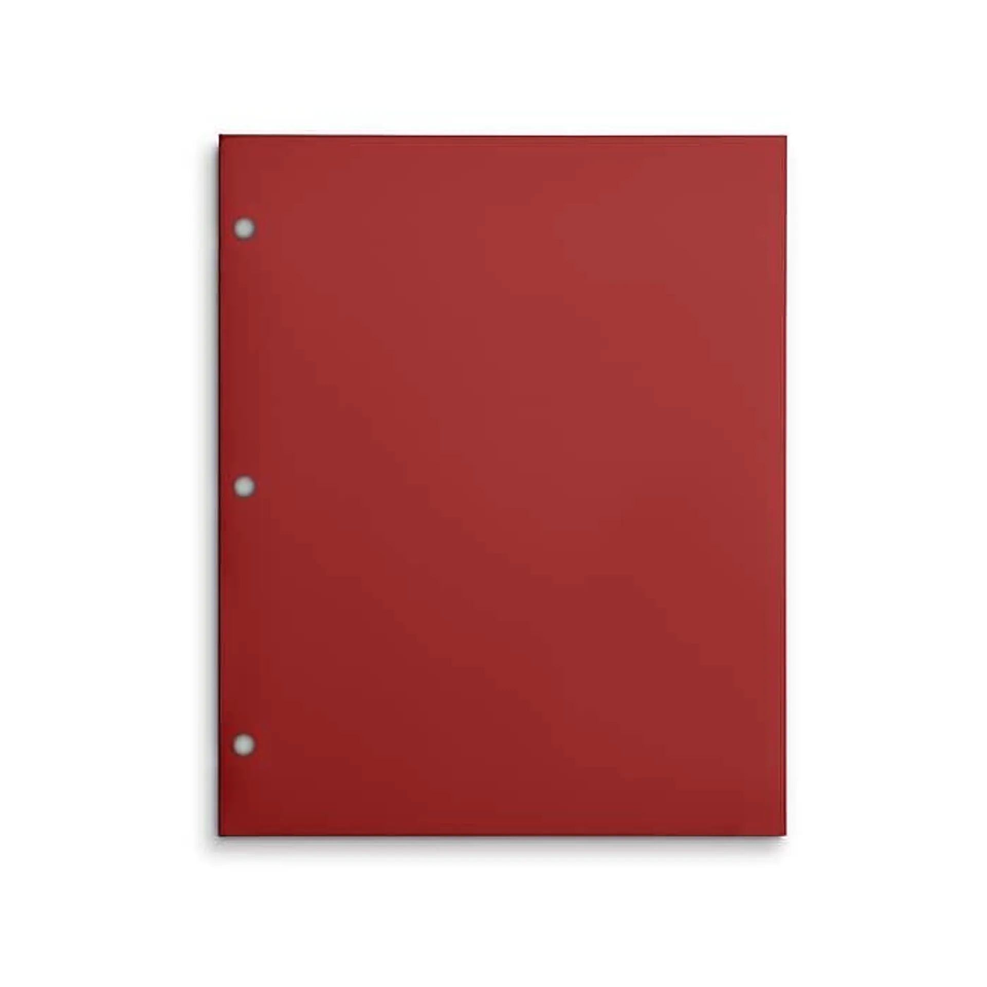 Staples 3-Hole Punched 4-Pocket Paper Folder,