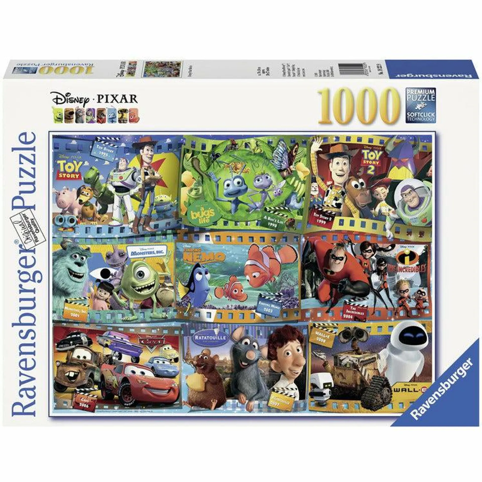 1000 Piece Disney Pixar Movies Puzzle