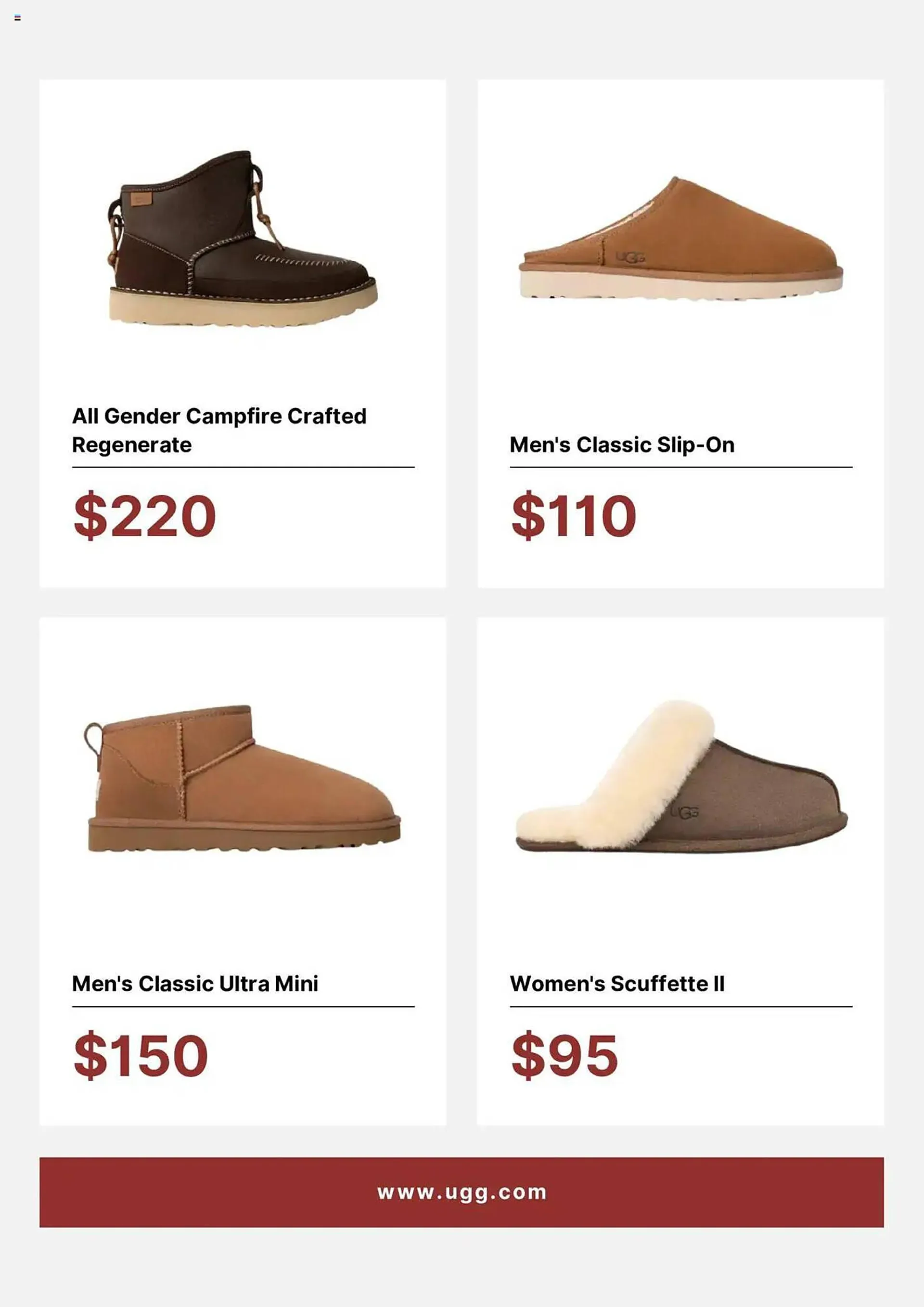 Weekly ad UGG Australia Weekly Ad from December 24 to January 3 2025 - Page 4