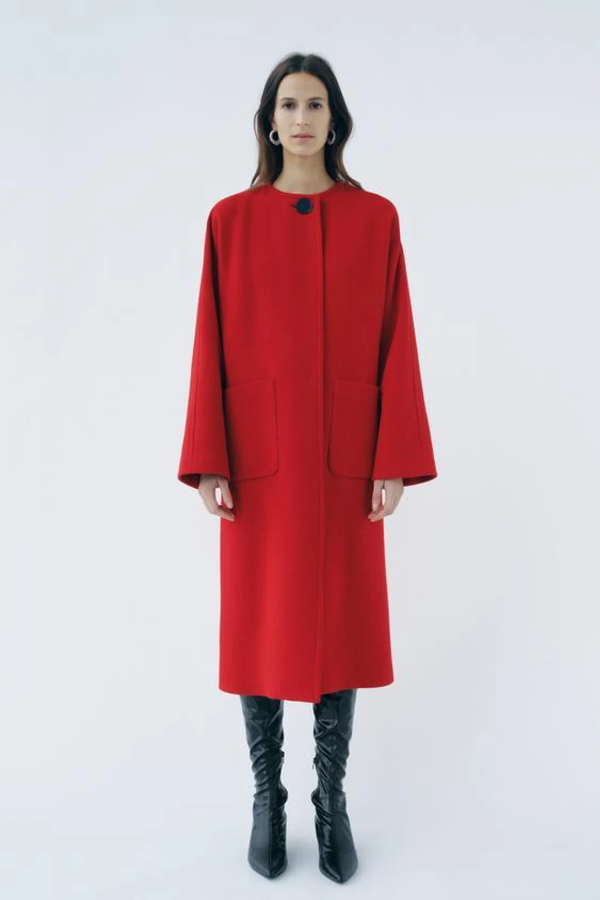 MANTECO WOOL BLEND COAT ZW COLLECTION