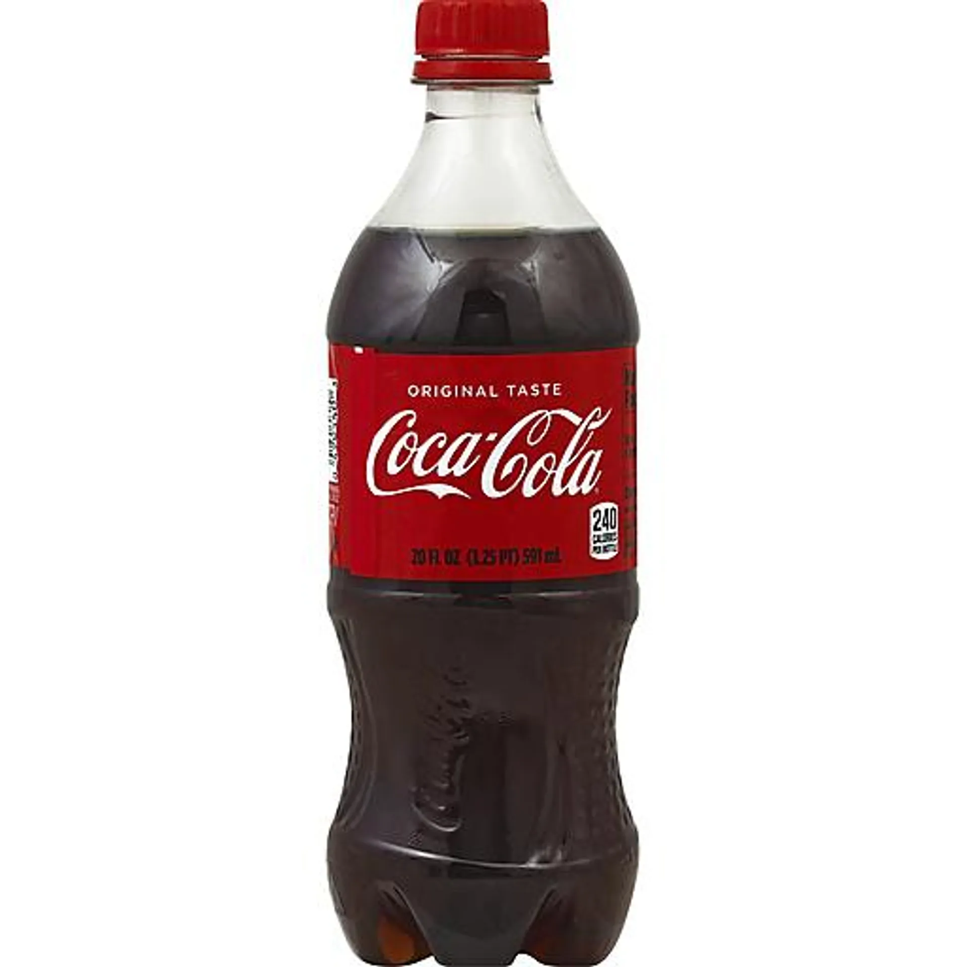 Coca Cola Original Taste Soda 20 fl oz bottle