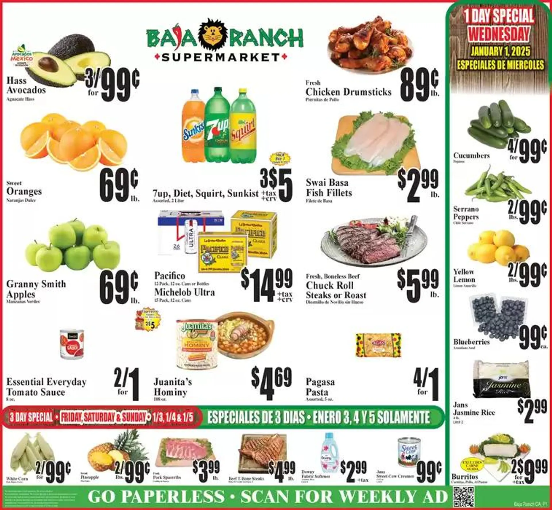 Baja Ranch weekly ad - 1