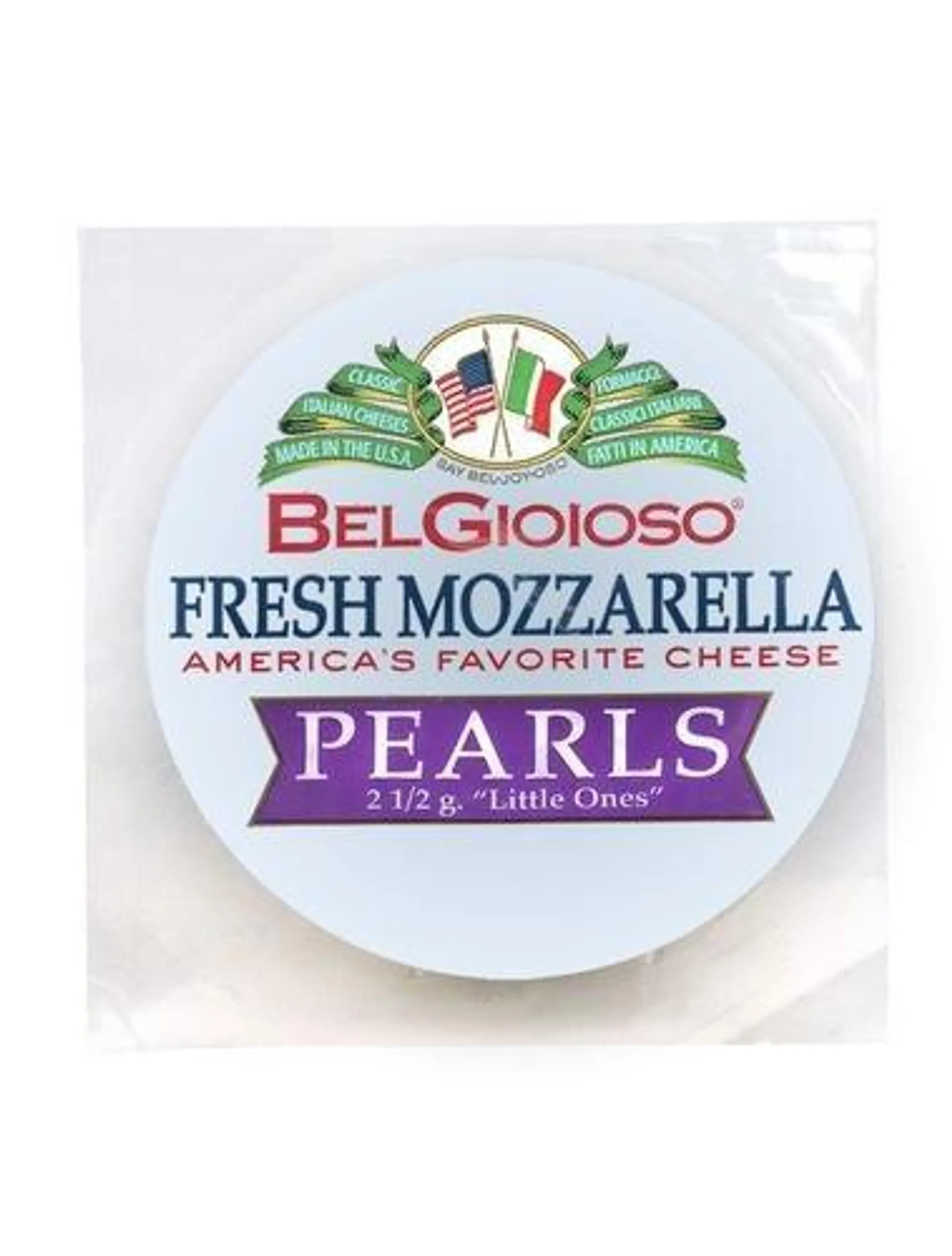 BELGIOIOSO MOZZ PEARL BALLS