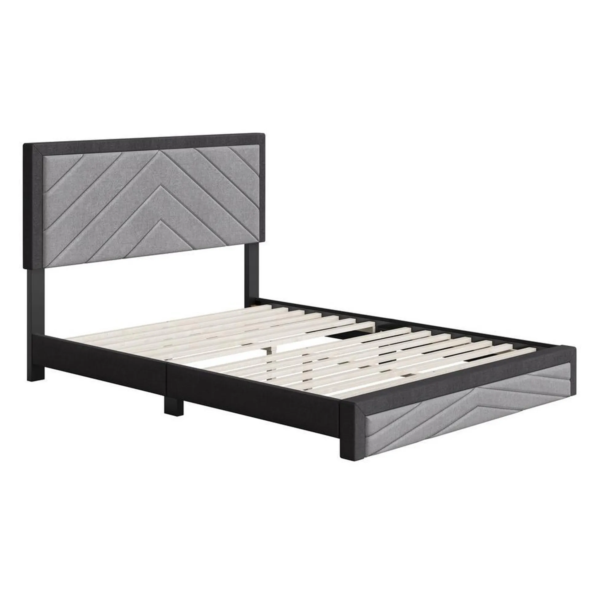 Batavia King Platform Bed - Black