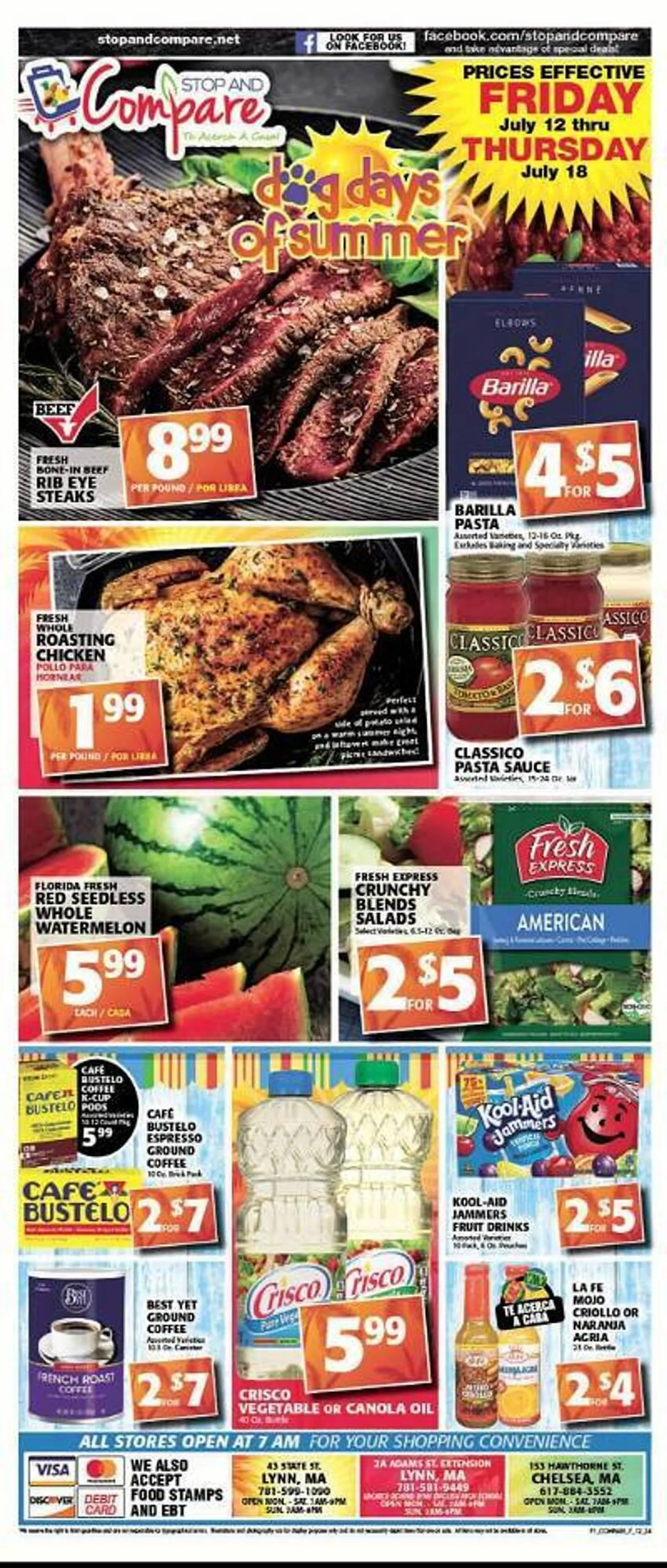 Stop and Compare Markets Weekly Ad - 1