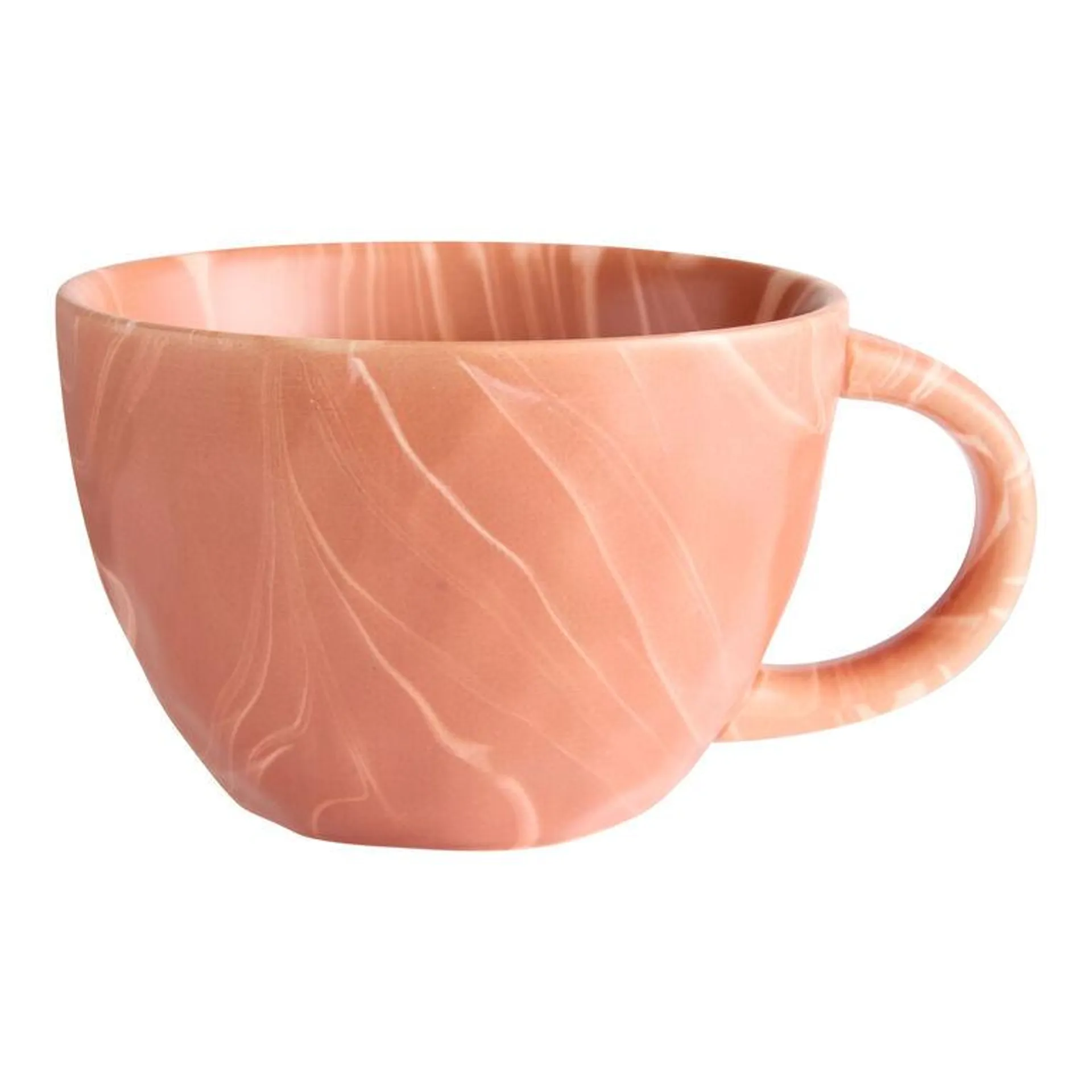 Marble Glaze Organic Ceramic Mug