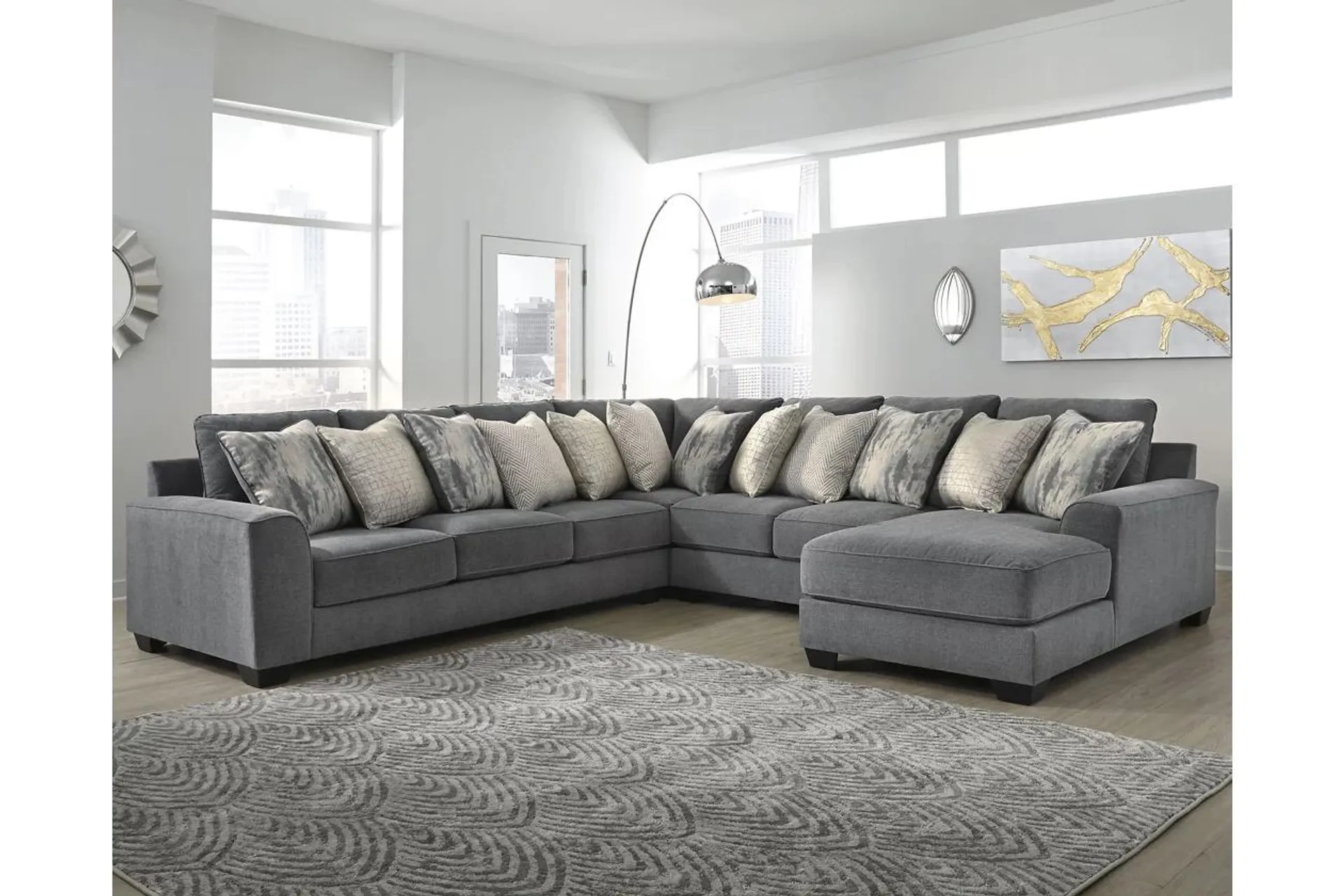 Castano 4-Piece Sectional with Chaise