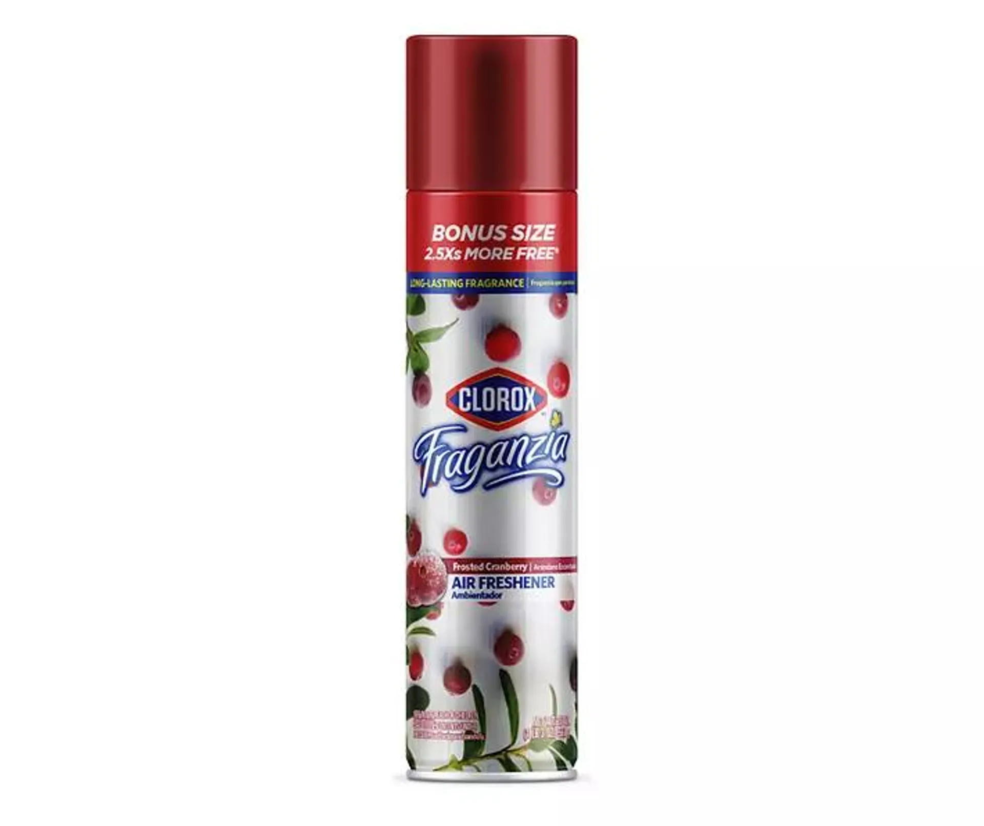 Fraganzia Frosted Cranberry Aerosol Air Freshener, 20 Oz.