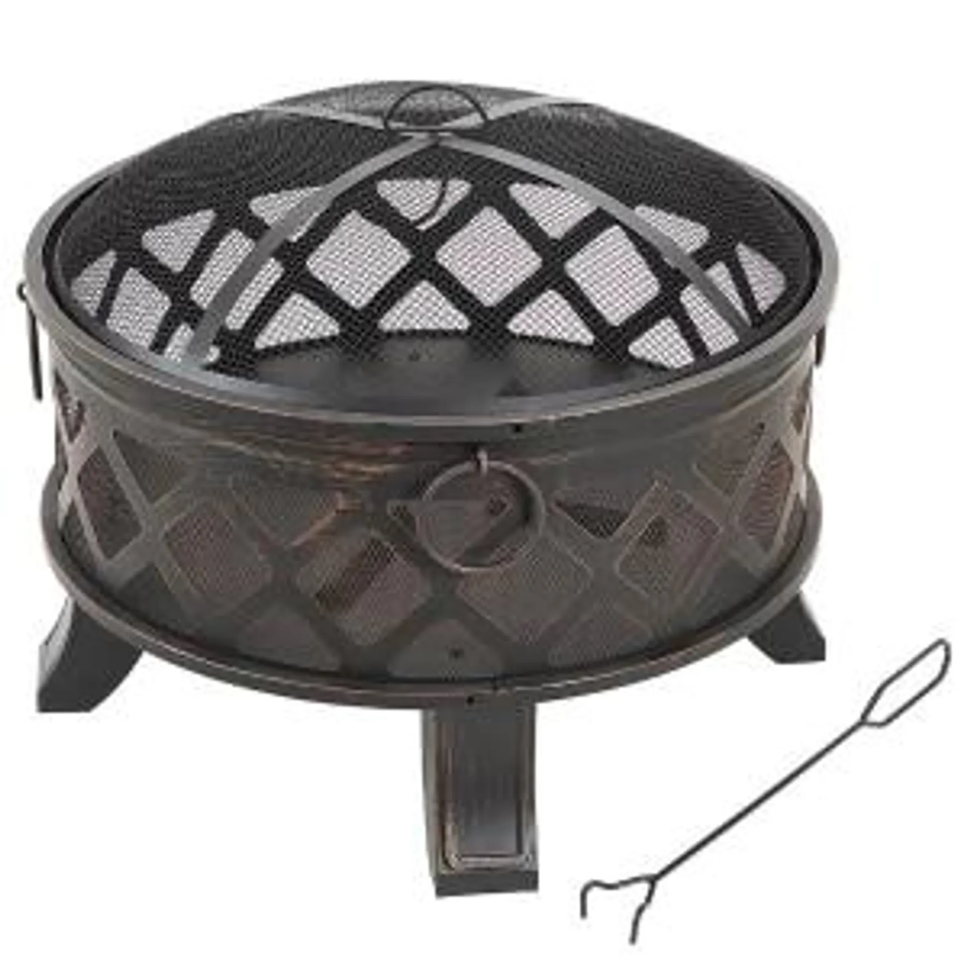 Outdoor Living Accents Deep Bowl Fire Pit, 26"