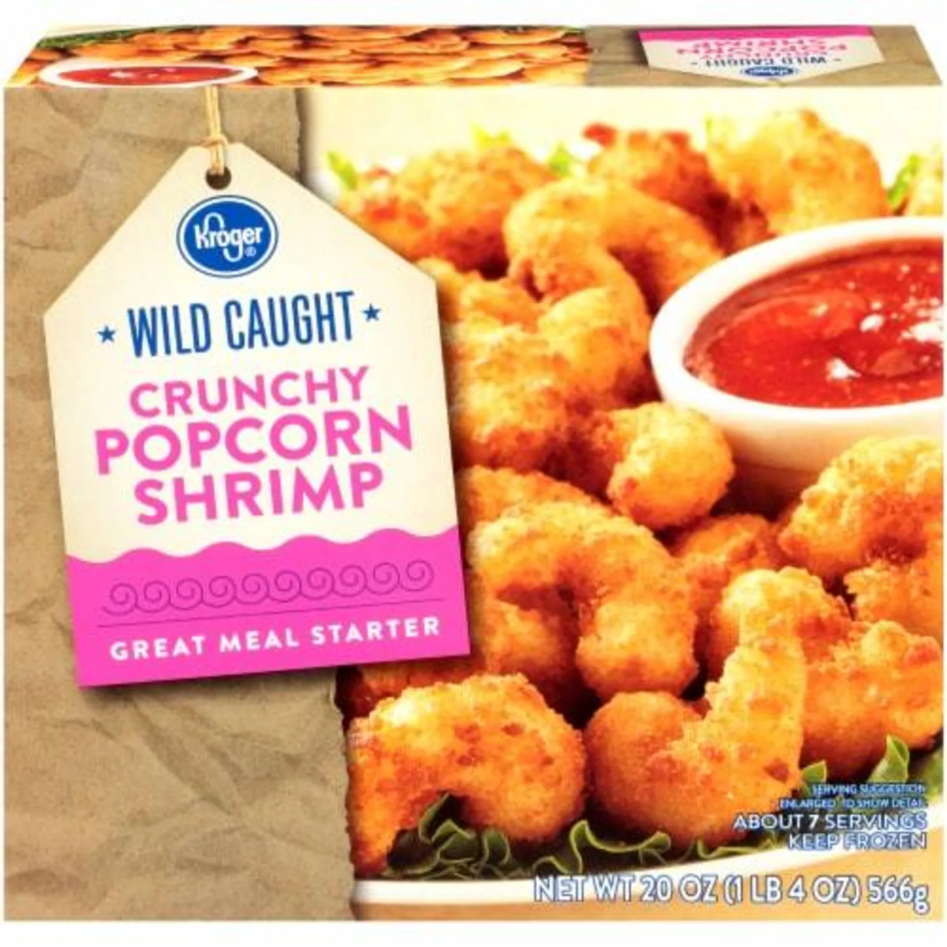 Kroger® Wild Caught Crunchy Popcorn Shrimp