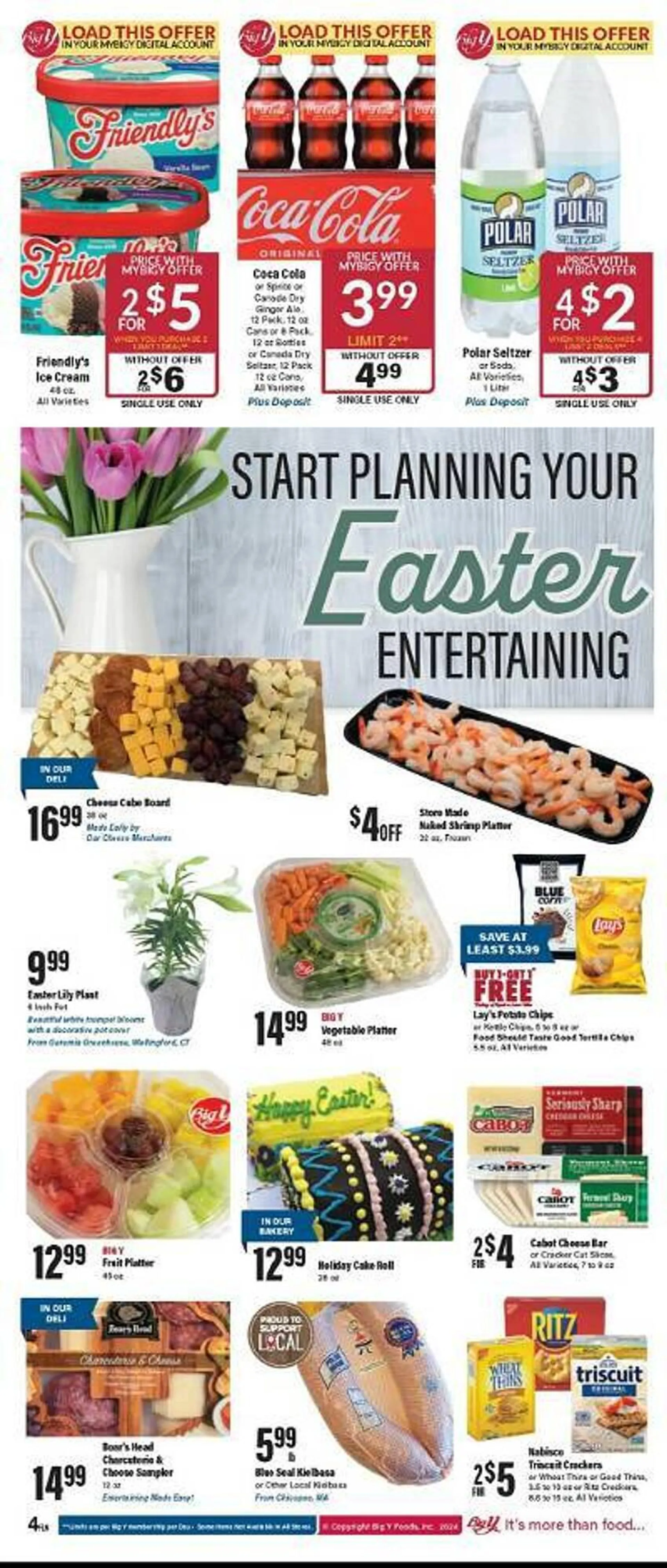 Weekly ad Big Y Weekly Ad from March 28 to April 3 2024 - Page 2