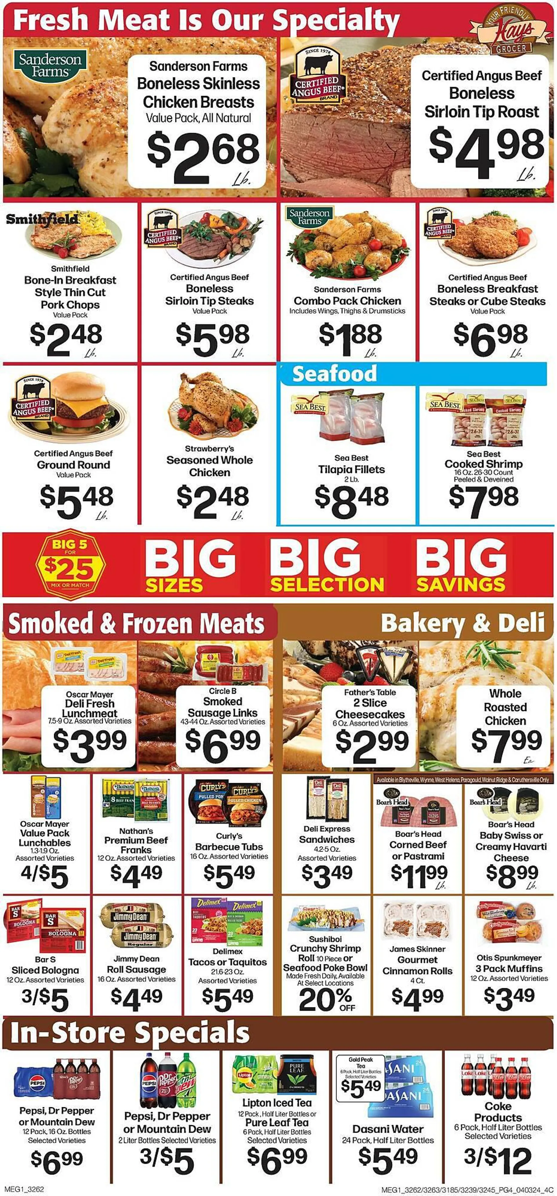 Weekly ad Hays Supermarket Weekly Ad from April 3 to April 9 2024 - Page 6