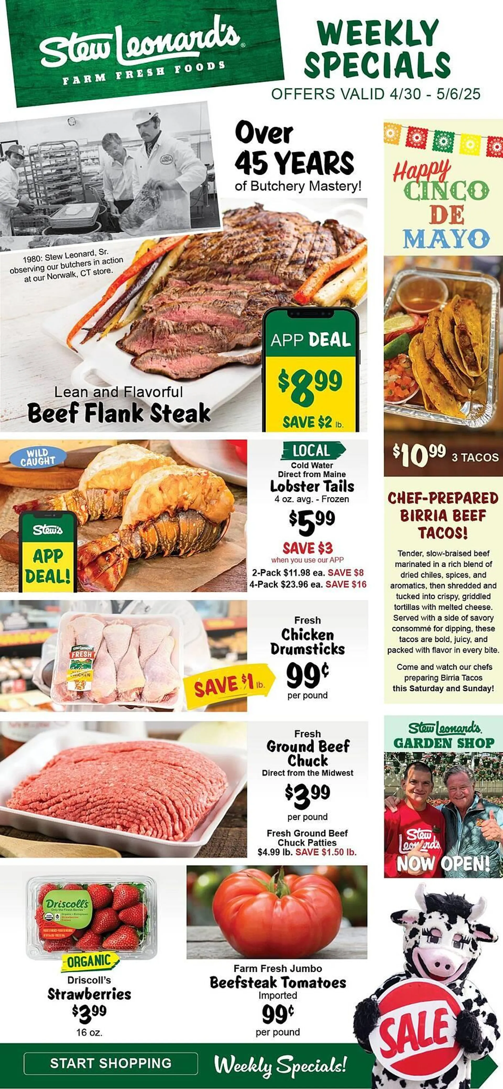 Weekly ad Stew Leonard's Weekly Ad from May 7 to May 13 2025 - Page 2
