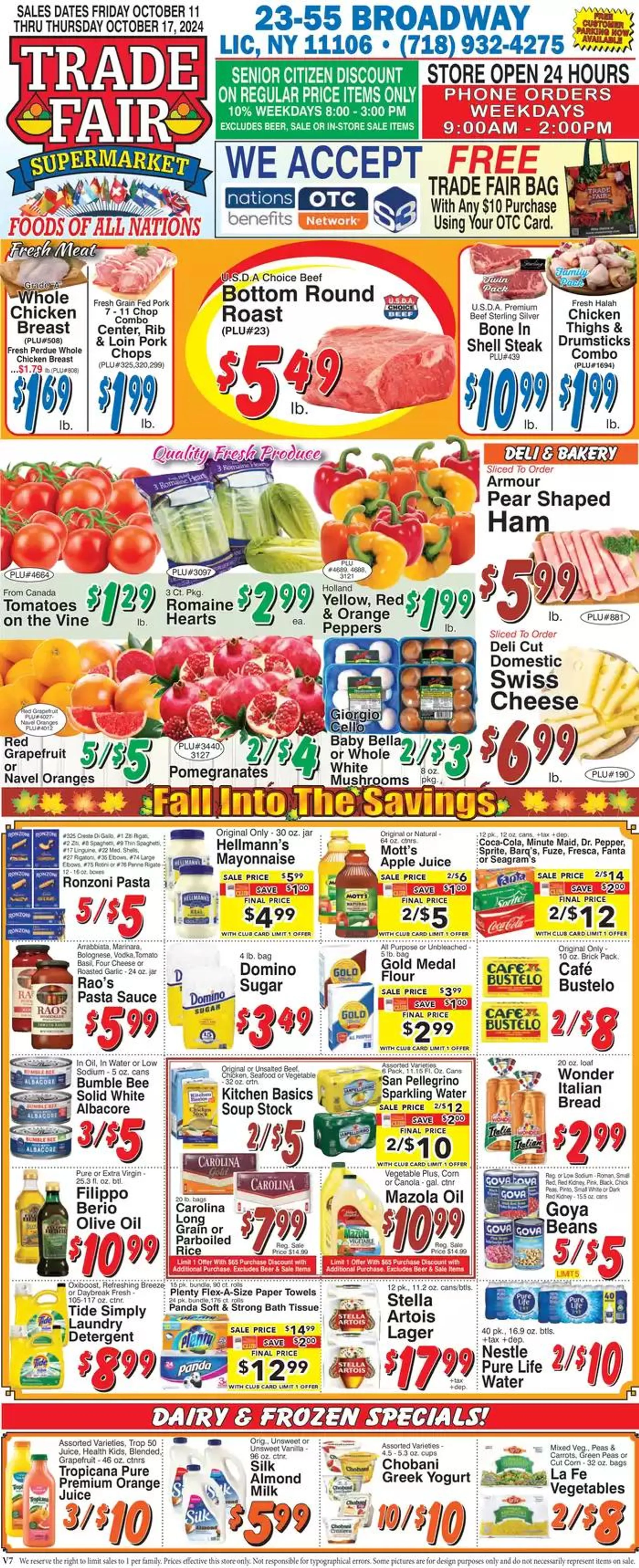 Weekly ad Save now with our deals from October 11 to October 25 2024 - Page 1