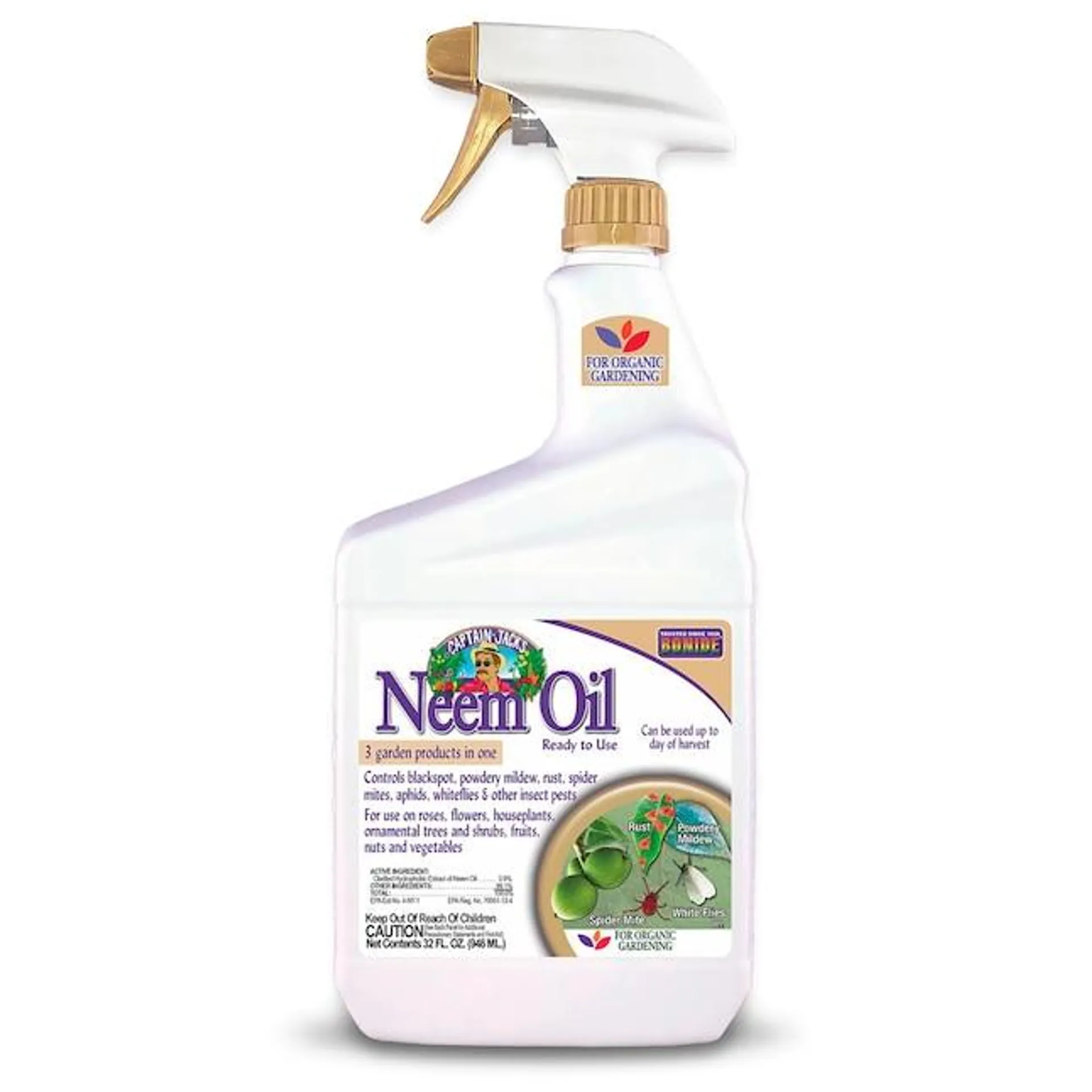 Bonide Captain Jack's 32 -fl oz Organic Natural Trigger spray Garden insect killer