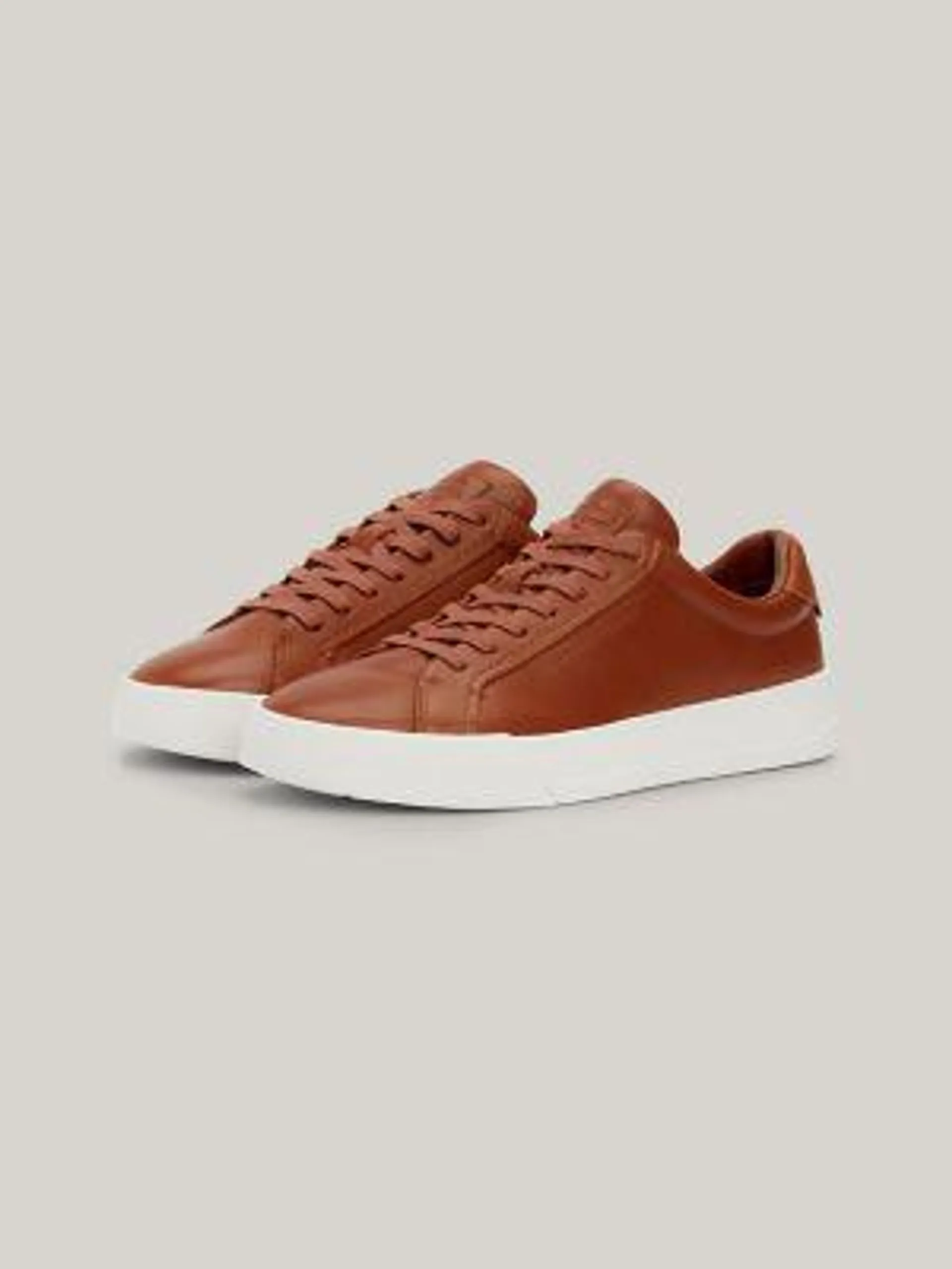 Leather Cupsole Sneaker