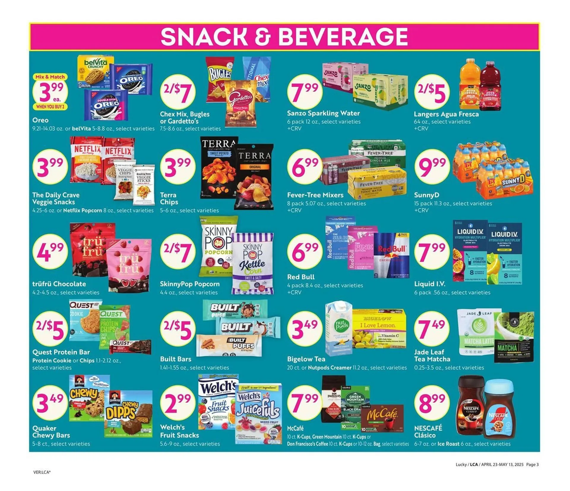 Weekly ad Lucky Supermarkets Weekly Ad from April 23 to May 14 2025 - Page 3