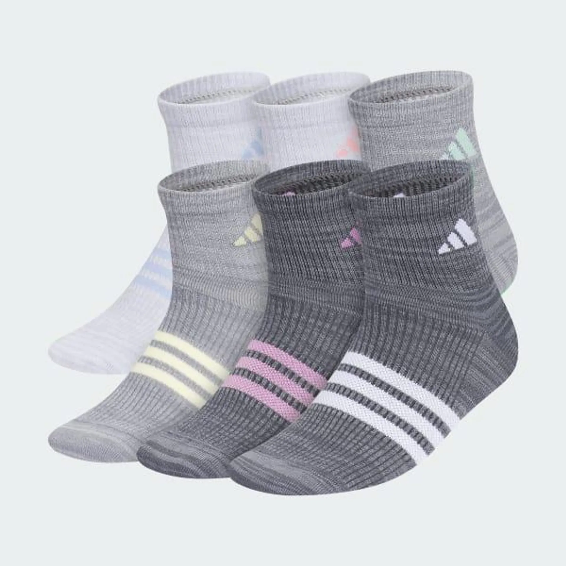 Superlite 3.0 6-Pack Quarter Socks Kids