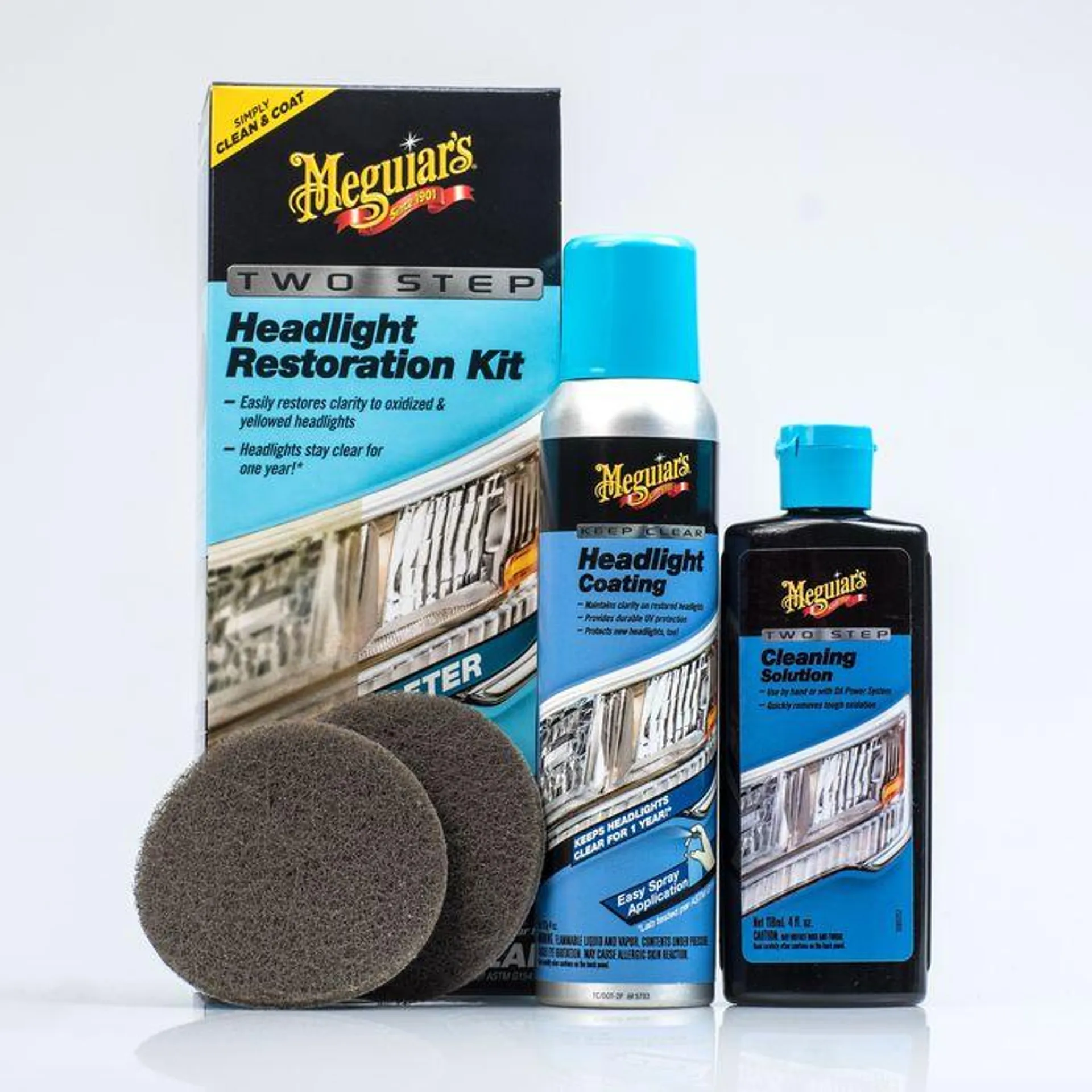 Meguiars Two-Step Headlight Restoration Kit