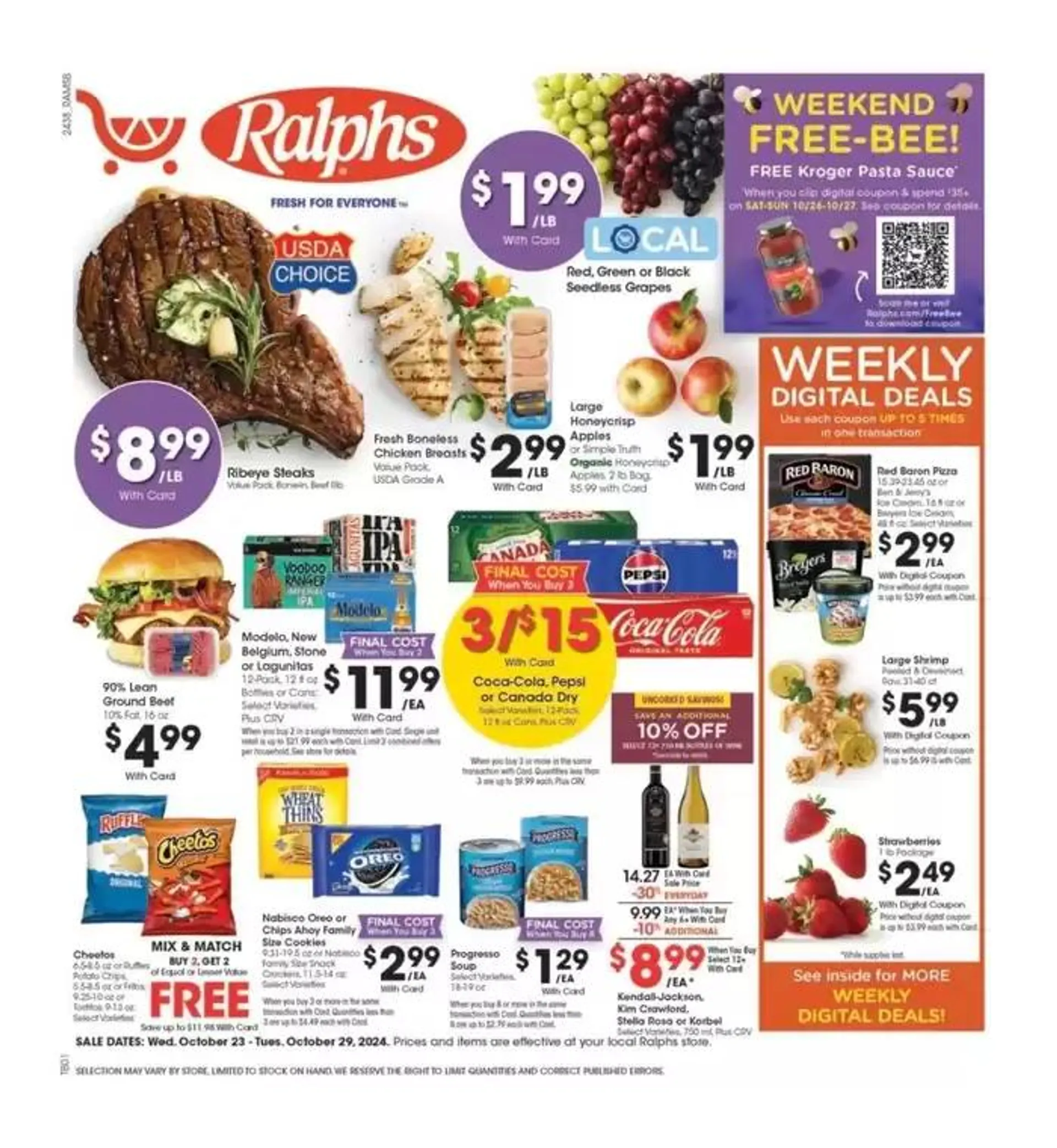 Ralphs Weekly ad - 1