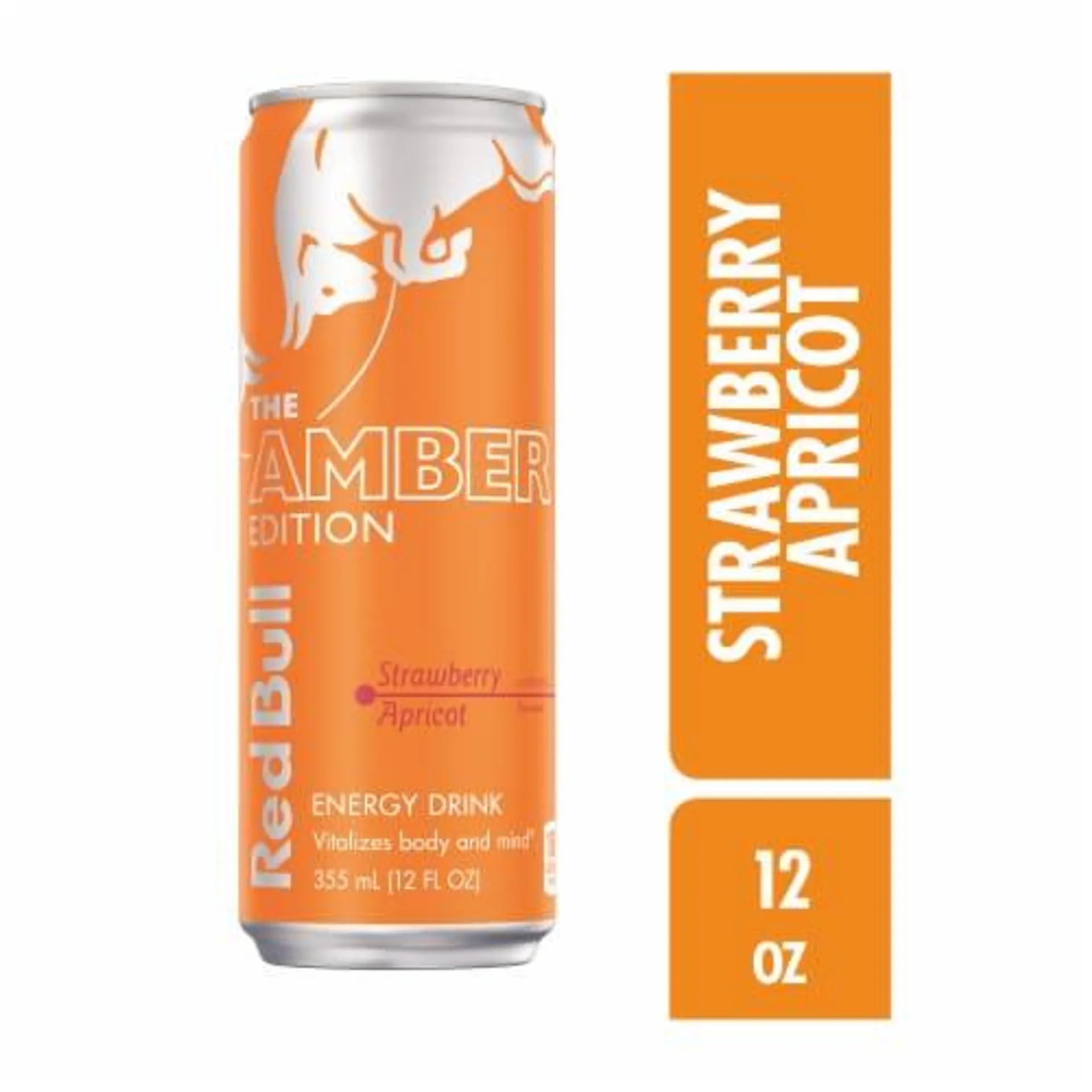 Red Bull Amber Edition Strawberry Apricot Energy Drink