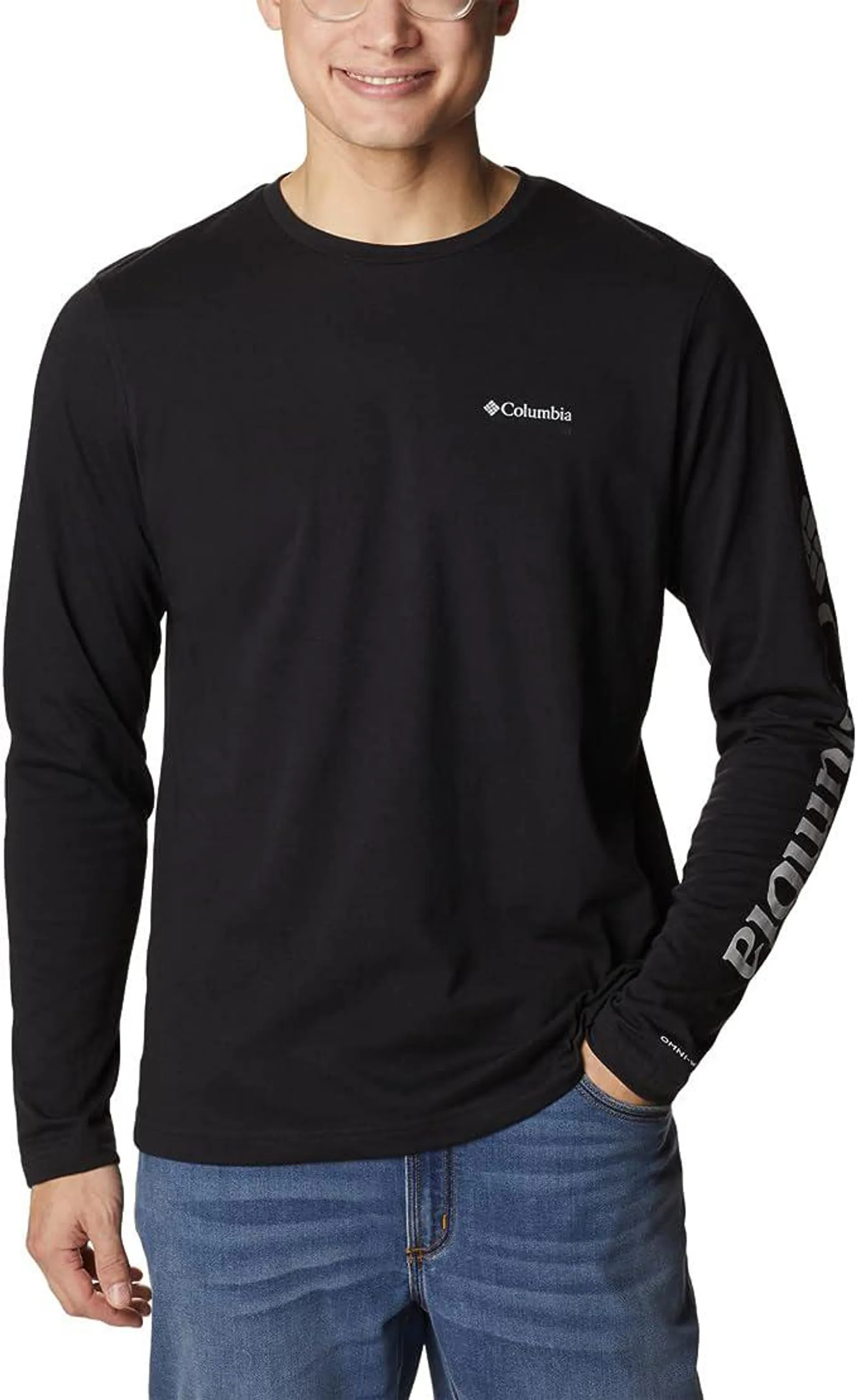 Columbia Men's Thistletown Hills Long Sleeve Logo Tee