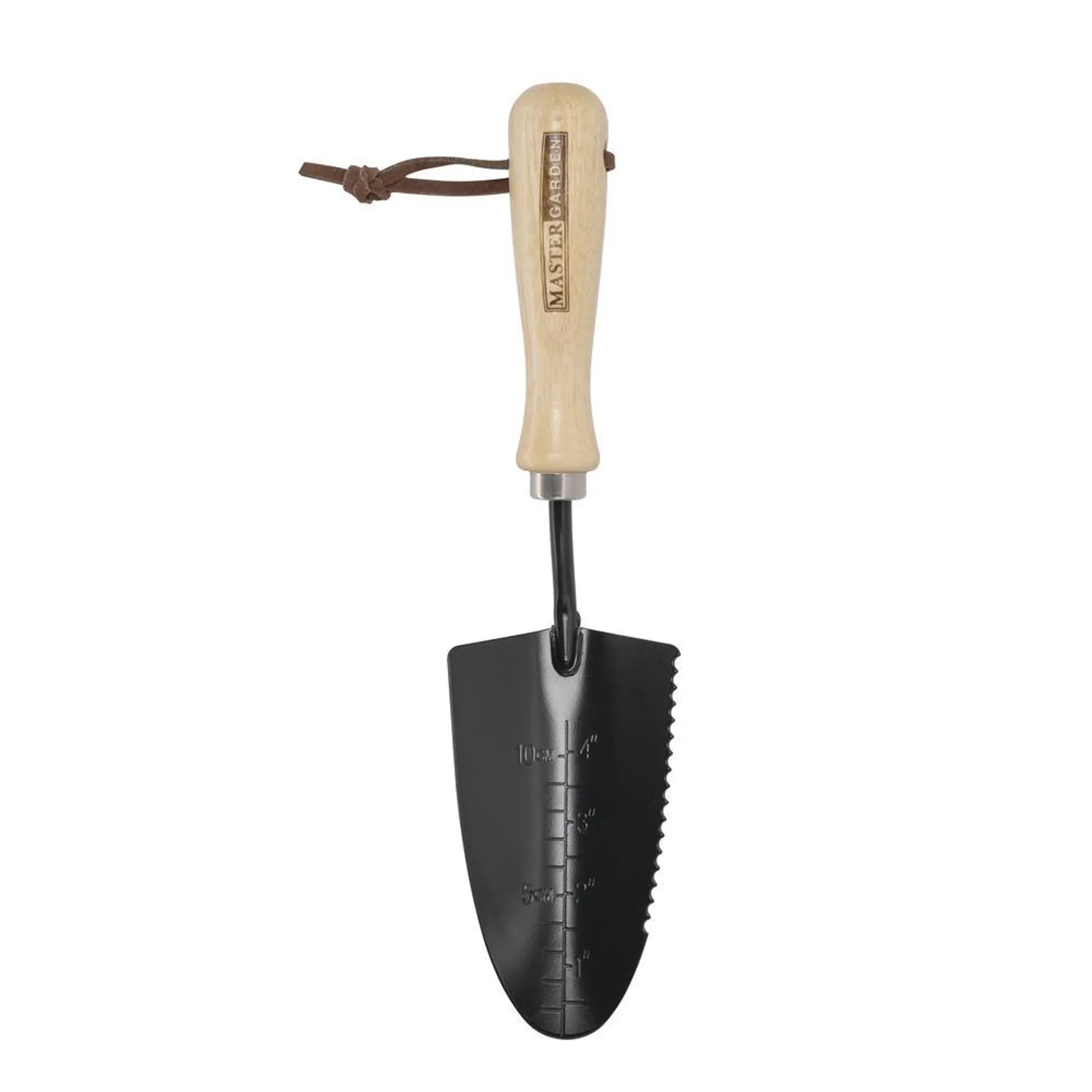 Master Garden® Wood Handle Serrated Trowel