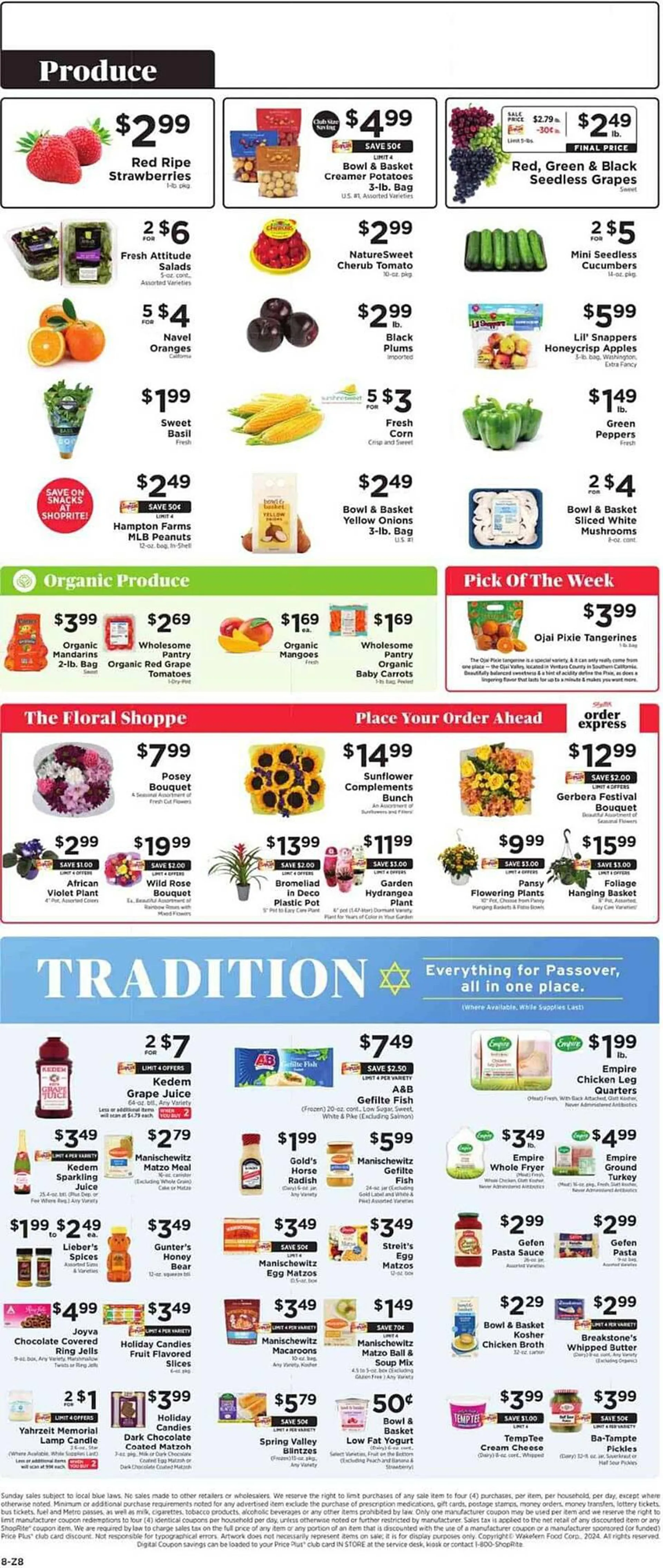 Weekly ad ShopRite Weekly Ad from April 5 to April 11 2024 - Page 10