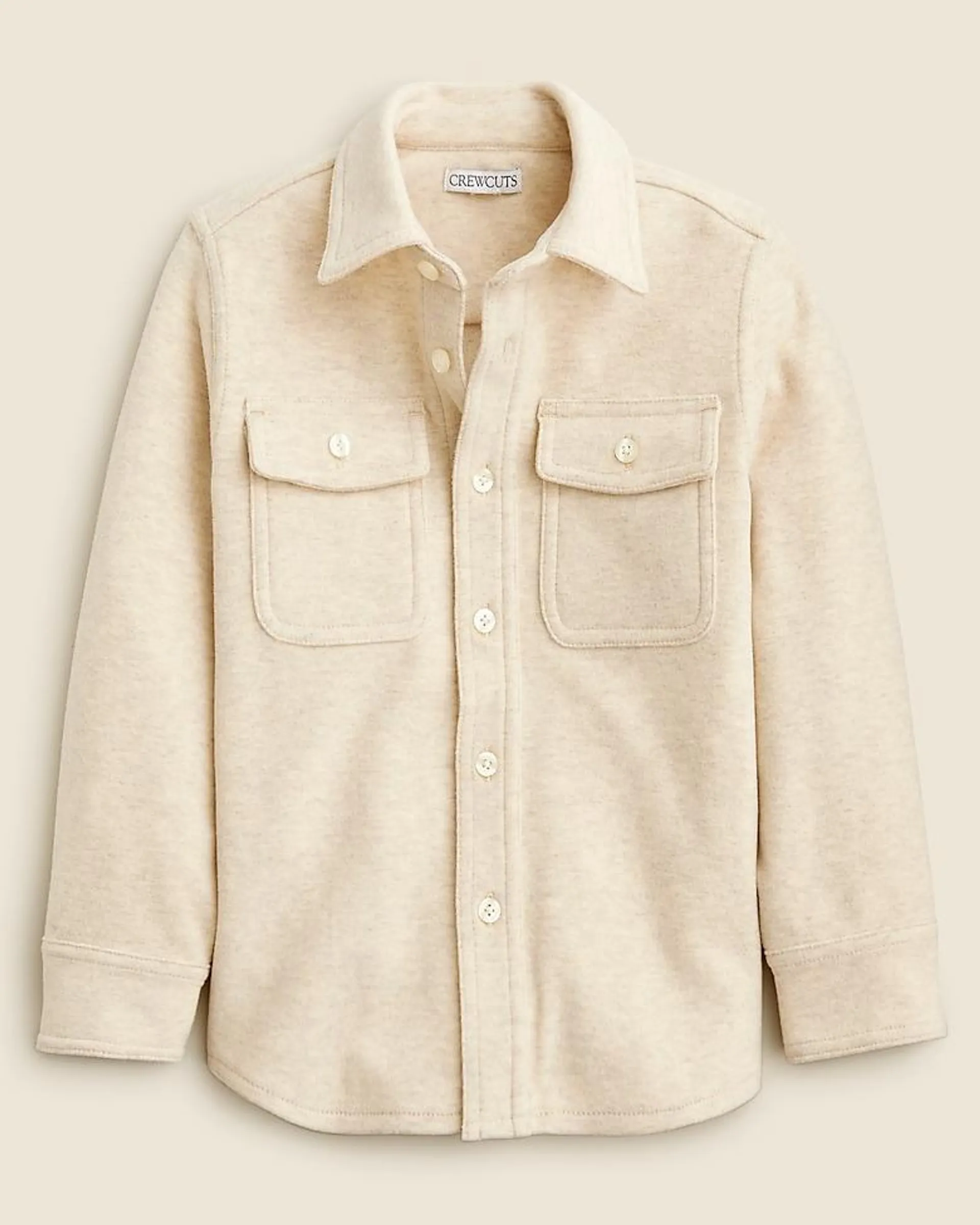 Kids' long-sleeve Seaboard soft-knit shirt in heather