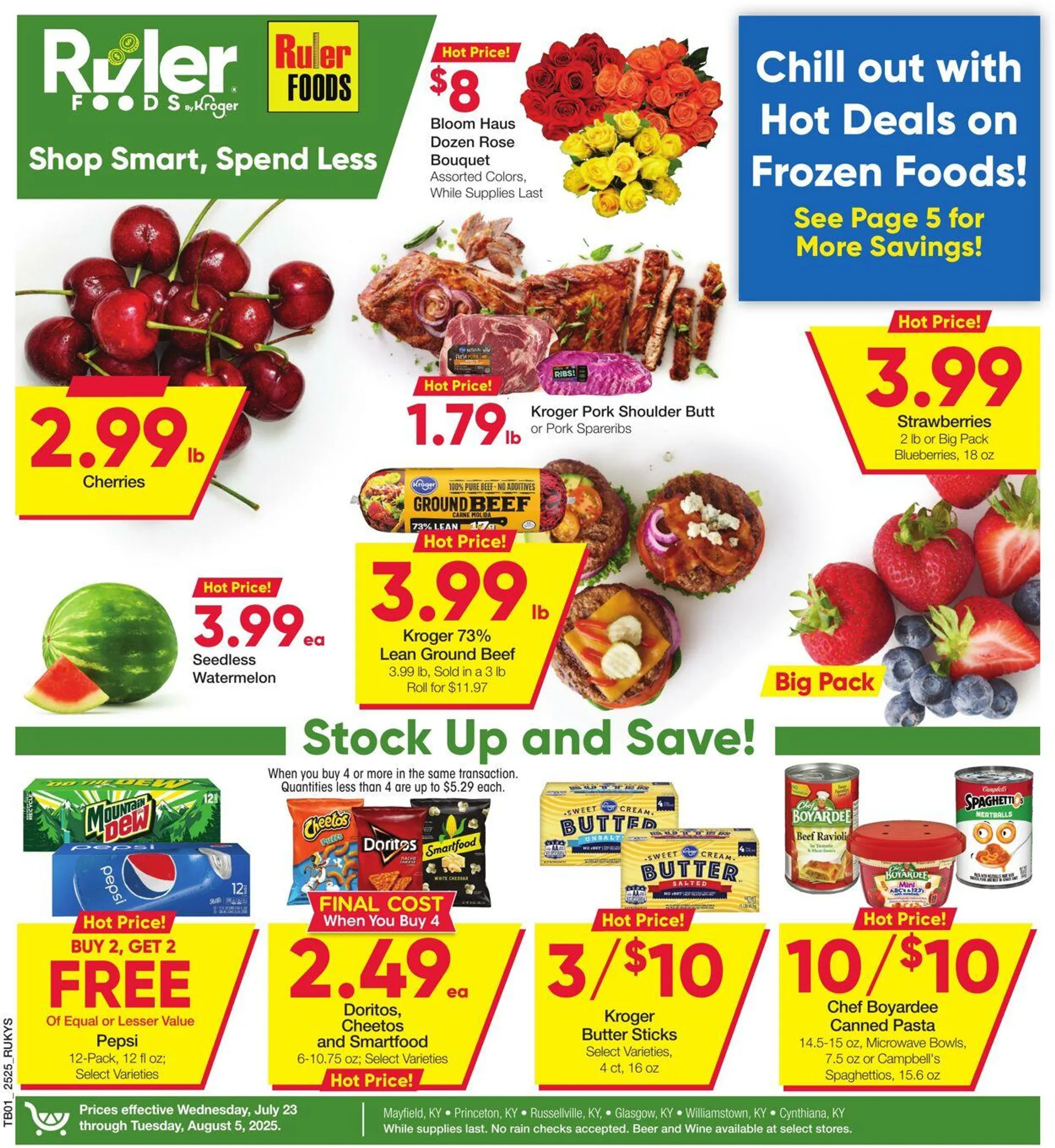 Weekly ad Ruler Foods Current weekly ad from July 23 to August 5 2025 - Page 1