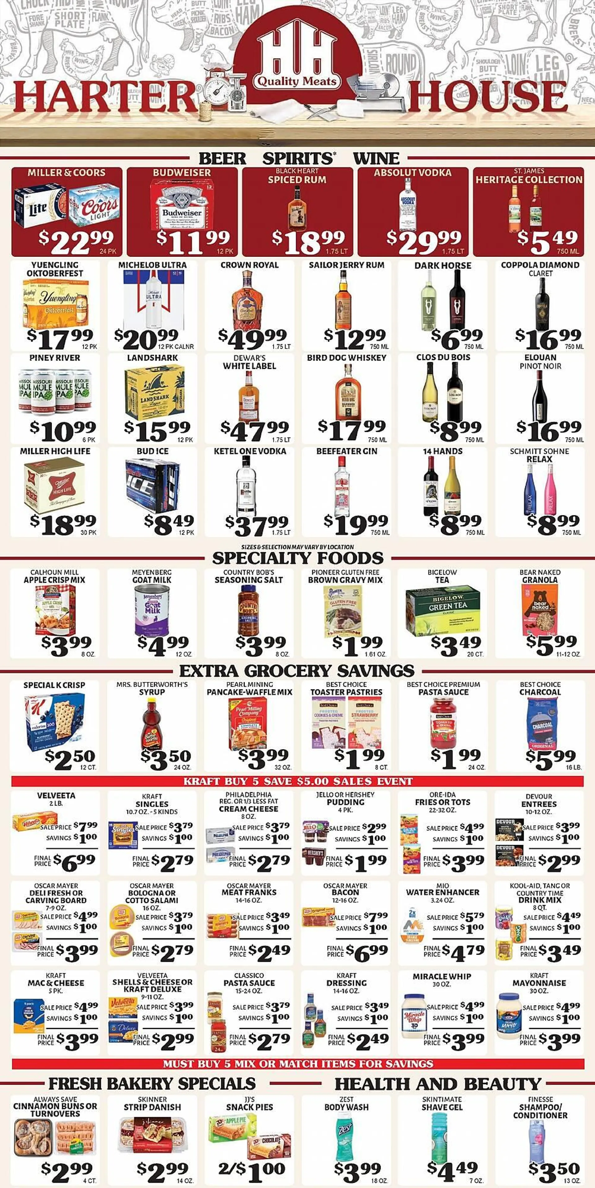 Weekly ad Harter House Weekly Ad from September 25 to October 1 2024 - Page 3